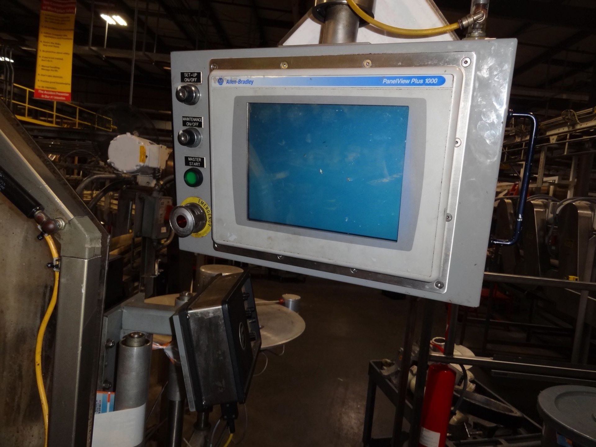 Trine Model 4500G Roll Feed Labeler, S/N: RC008120, Additional Info: Allen-Brad | Reqd Rig Fee $750 - Image 8 of 8