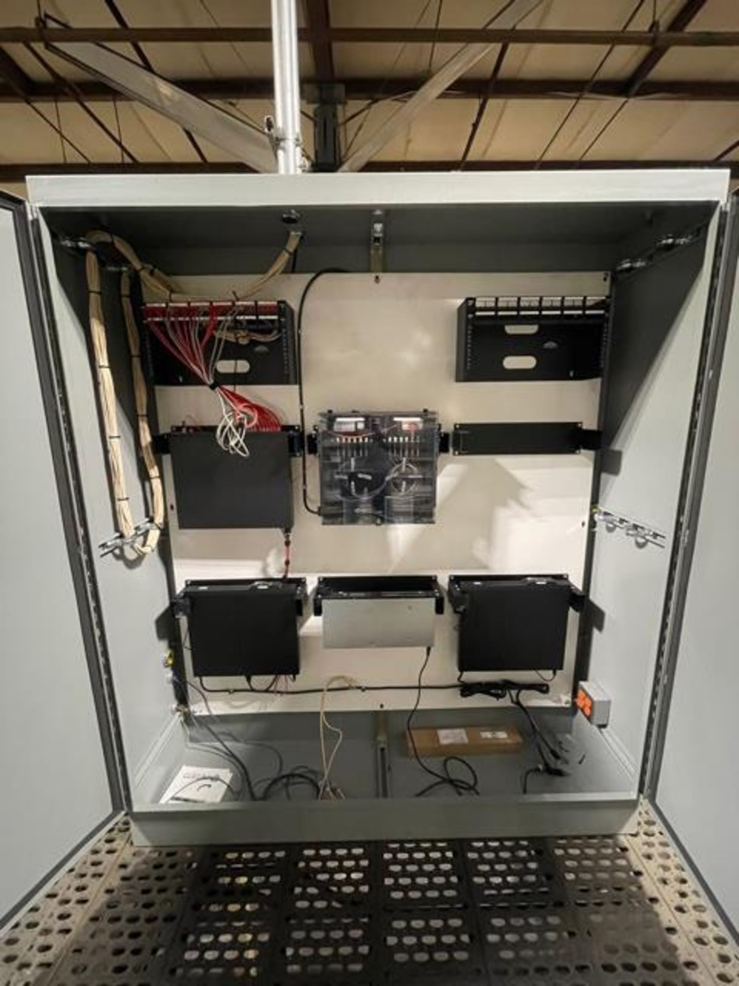 Ebox 2-Door Electrical Cabinet, 6ft x 6ft NEMA 12, Incldues Trip Light, UPS Uni | Reqd Rig Fee $350 - Image 2 of 6