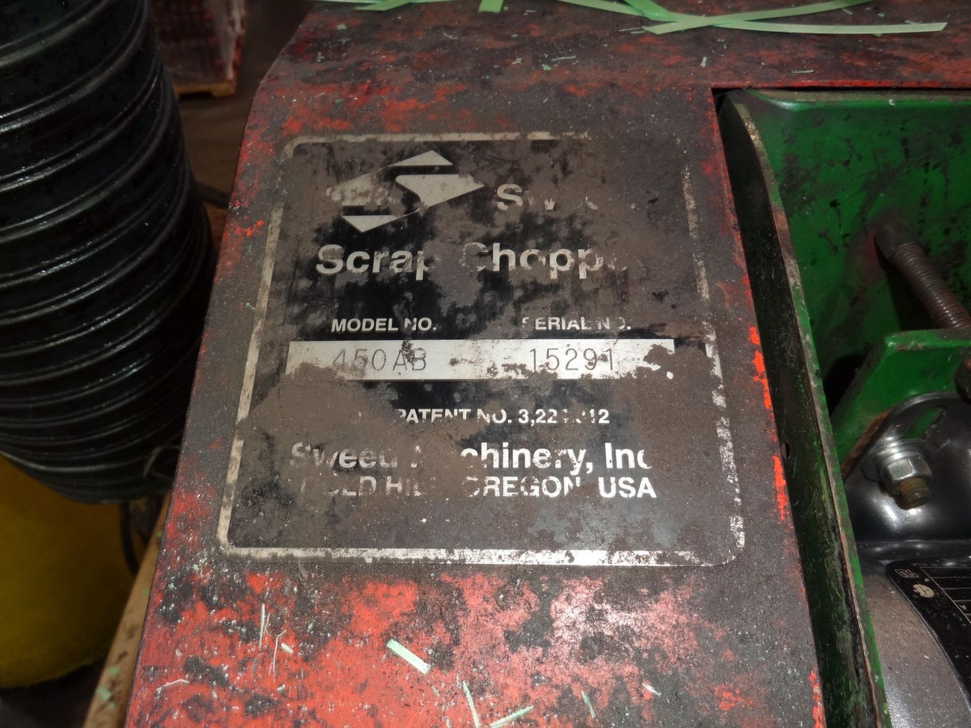 Sweed Model 450AG Scrap Chopper, S/N: 15291 | Reqd Rig Fee $150 - Image 2 of 3