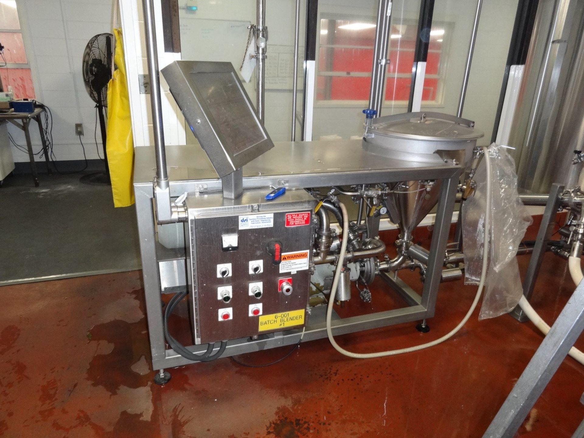 DSI Dry Ingredient Blender, Additional Info: Dump Table And Common Frame With F | Reqd Rig Fee $900