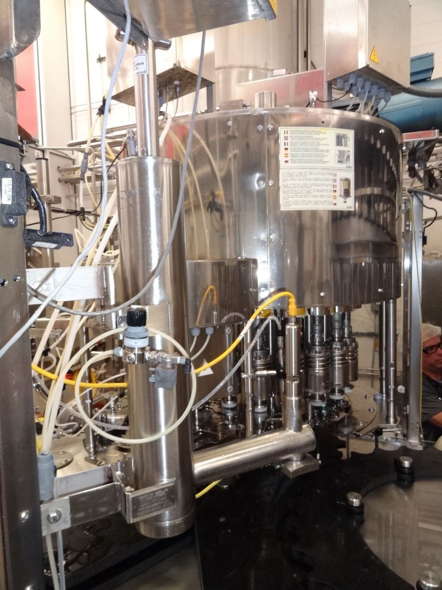 US Bottlers Model RC-20-25 PGF-80 Filler/Capper, S/N: 51630-1 (Order 74260), Ad | Reqd Rig Fee $5800 - Image 6 of 8