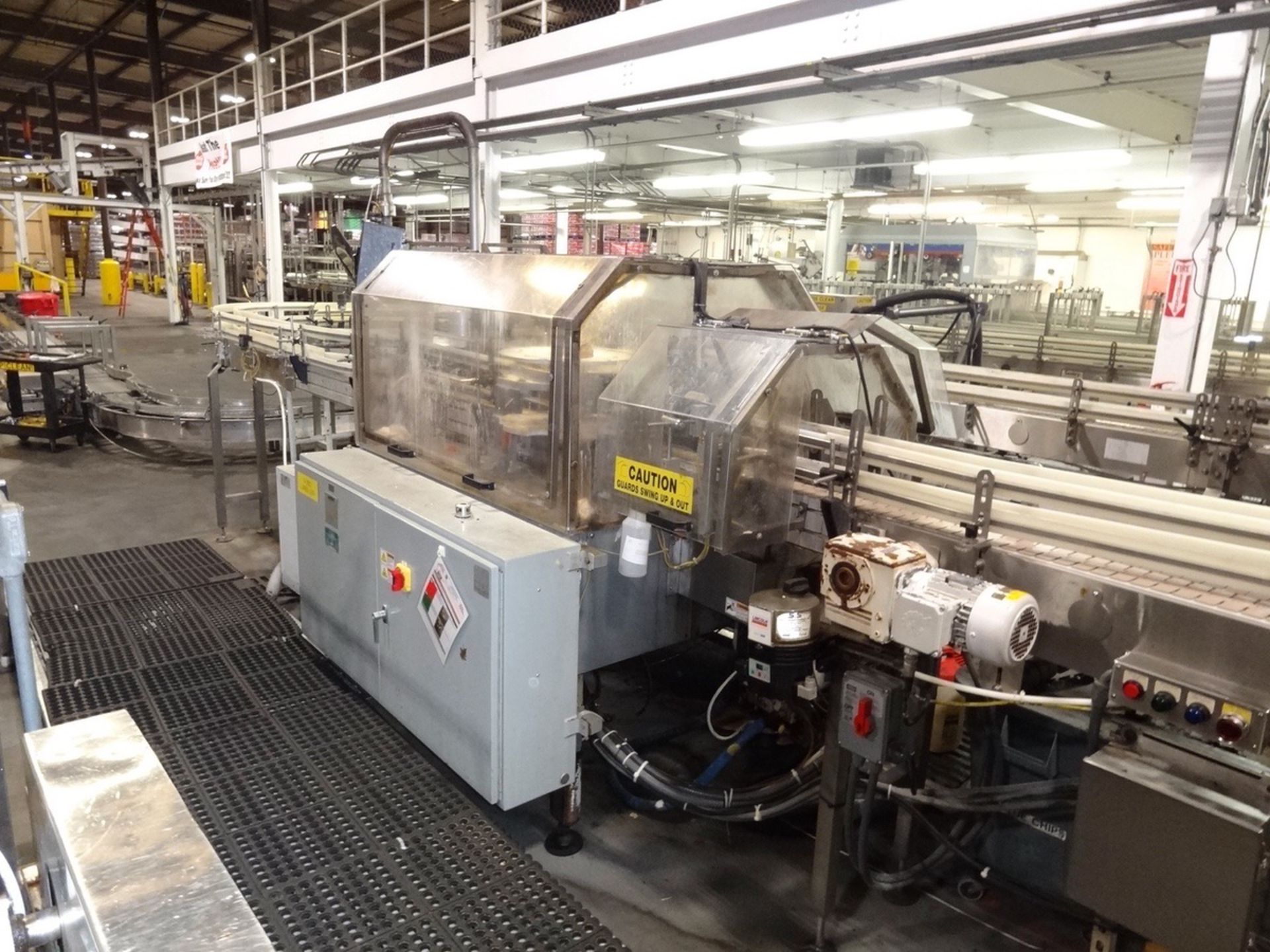 Trine Model 4450 Roll Feed Labeler, S/N: MSN06925, Additional Info: Allen-Bradl | Reqd Rig Fee $750