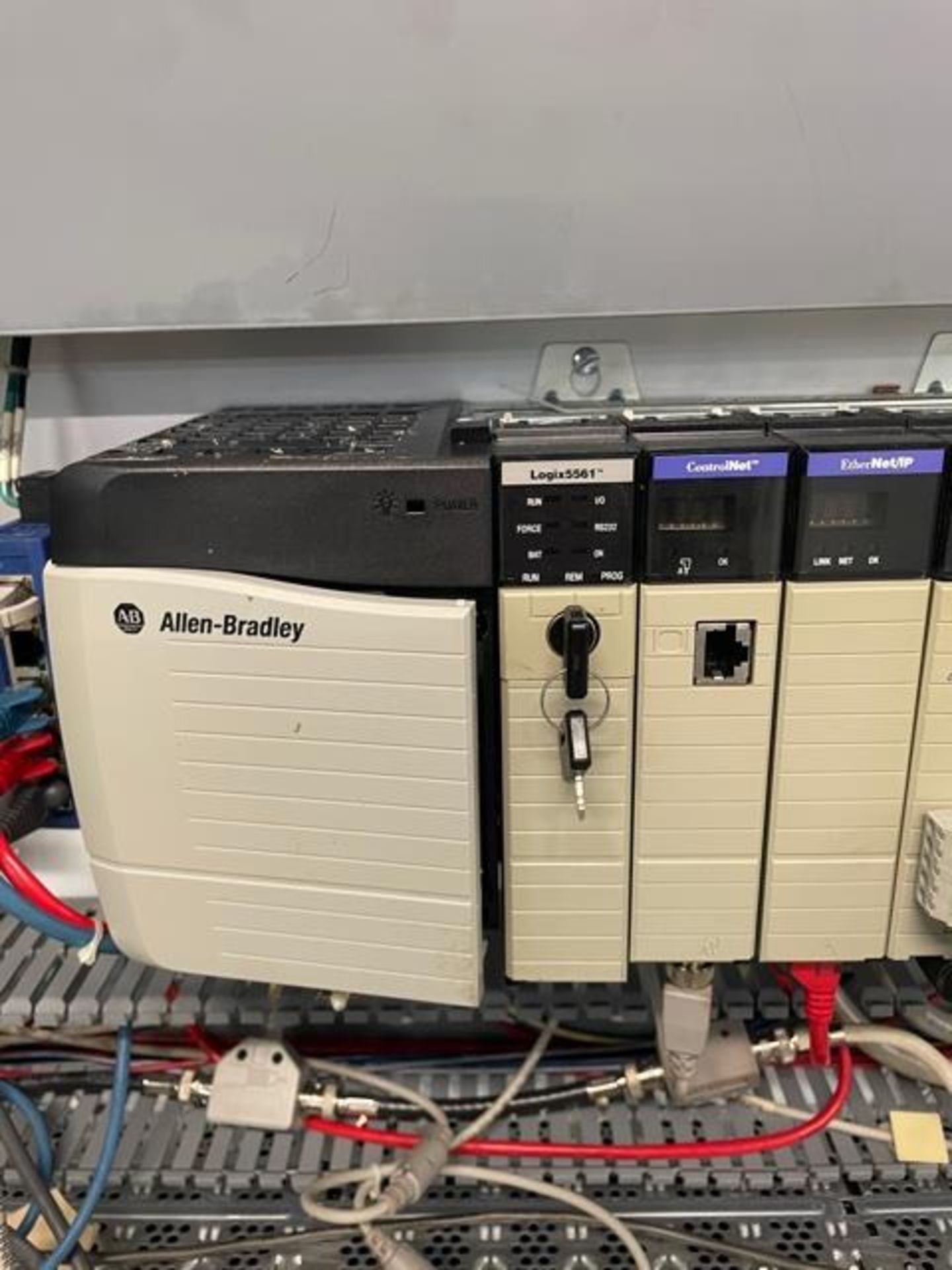 Hoffman 8-Door Electrical Cabinet, (77) Allen-Bradley Powerflex 40 VFDs, Contr | Reqd Rig Fee: $1500 - Image 6 of 9
