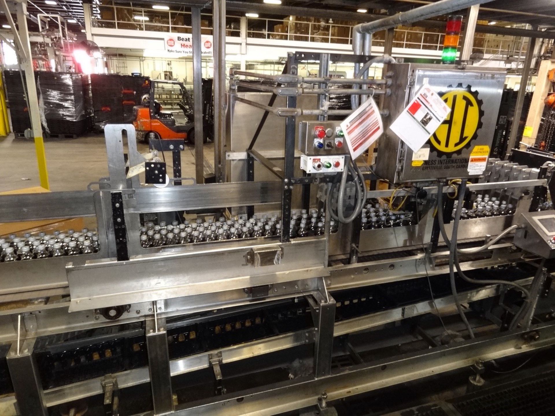 Hartness Model 850 Conversion Stainless Continuous Motion Conversion Casepacker | Reqd Rig Fee $950