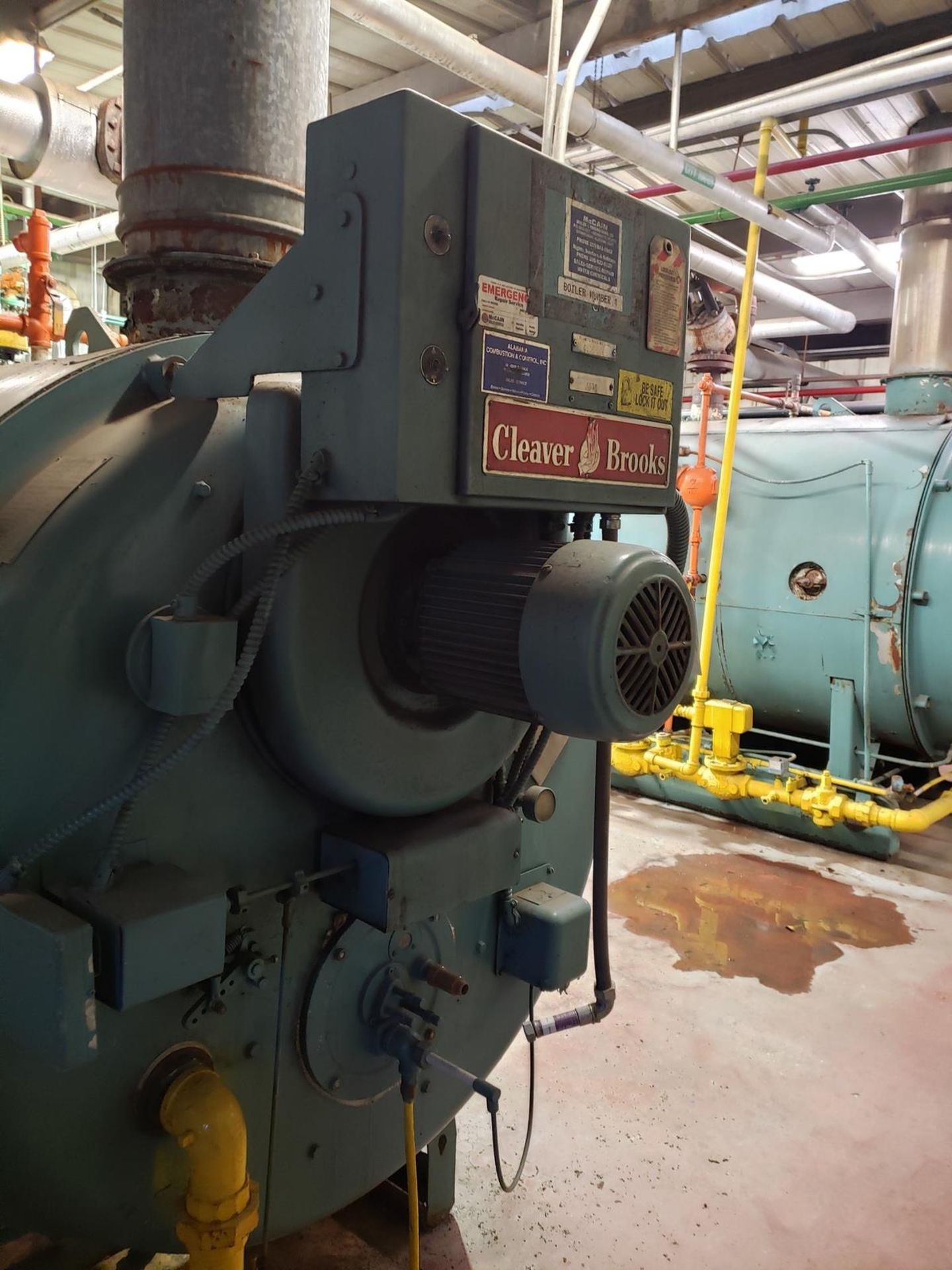 Cleaver Brooks Steam Boiler, Natural Gas Fired, M# CBH 200-100, S/N L-70179 | Rig Fee $2500 - Image 4 of 4