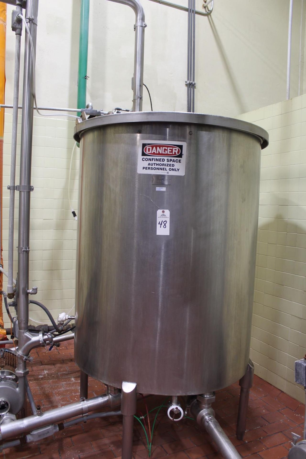 450 Gallon CIP Holding Tank | Rig Fee $150