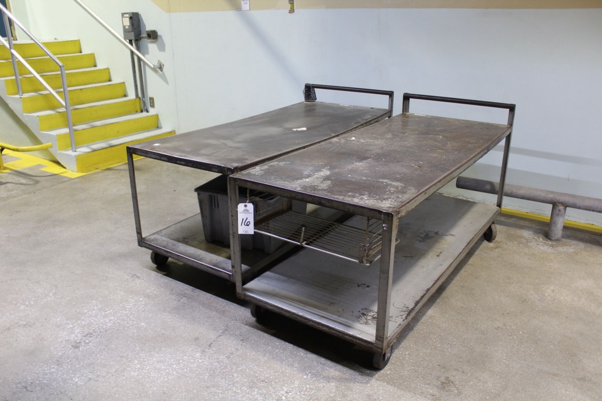 Lot of (2) Shop Carts | Rig Fee $10