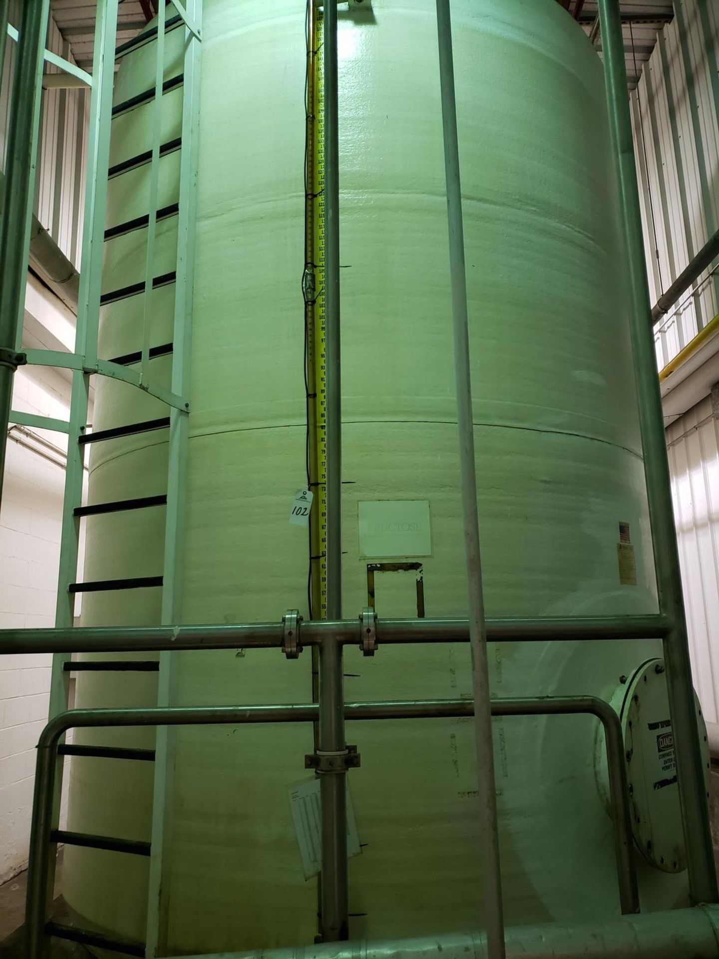 Plas Tanks 8,224 Gallon Fiberglass Corn Syrup Tank | Rig Fee $2000