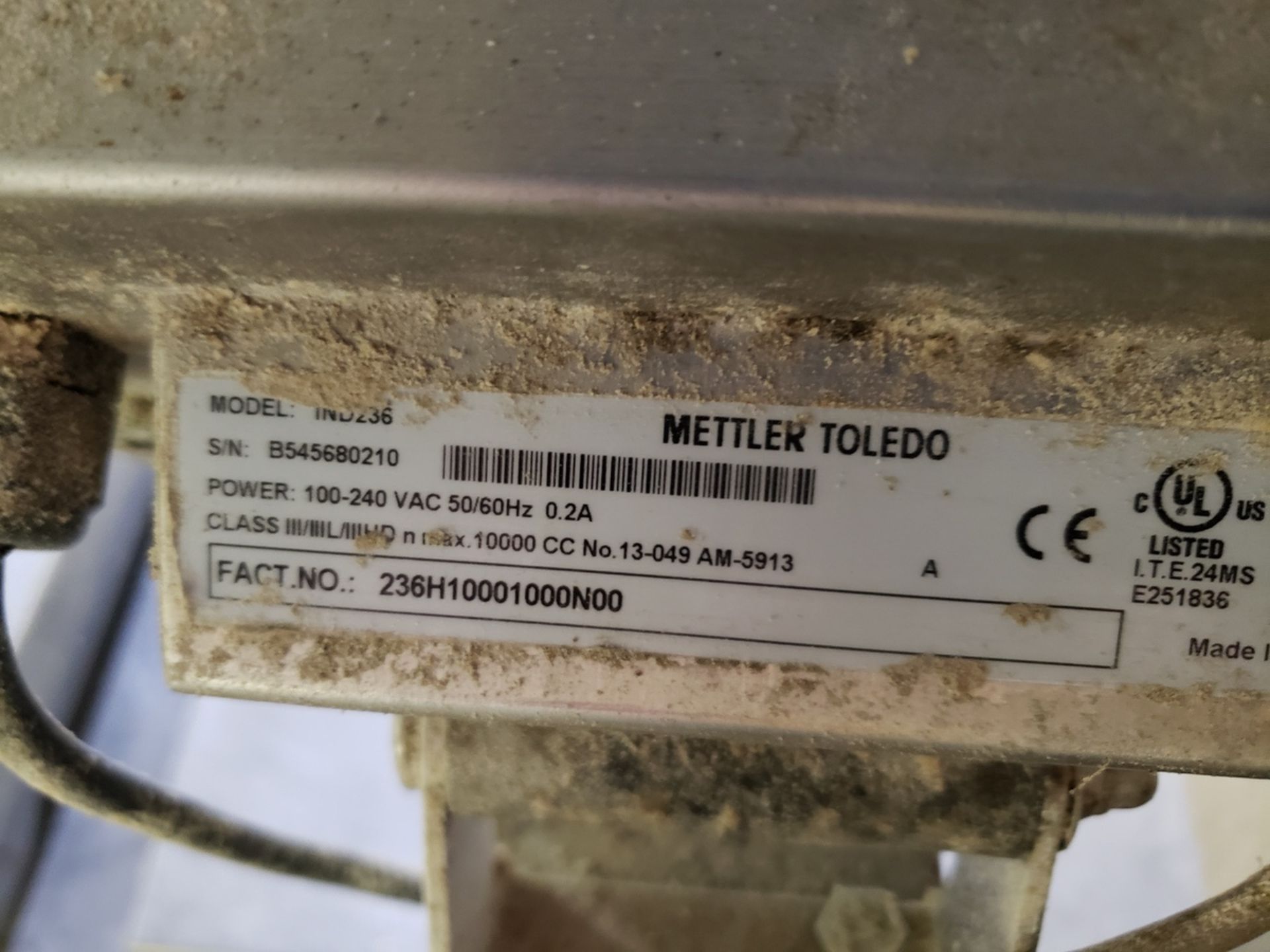 Mettler Toledo Platform Scale | Rig Fee $25 - Image 2 of 2