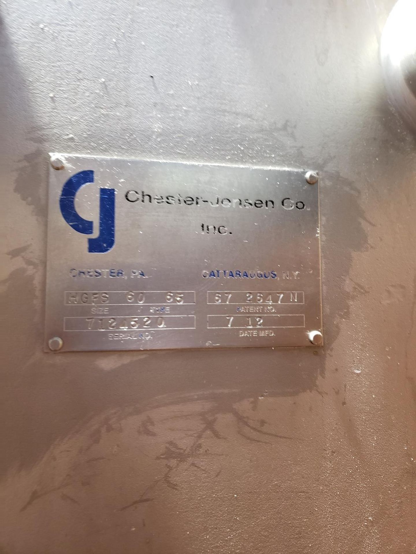 Chester Jensen Plate Type Heat Exchanger | Rig Fee $300 - Image 2 of 2
