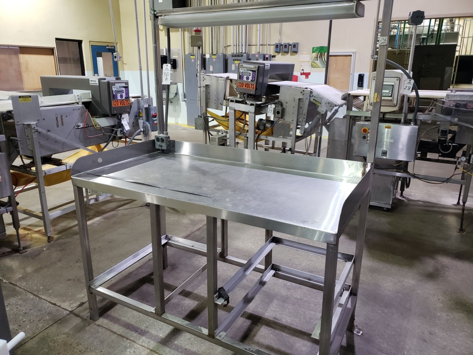 Stainless Steel Table | Rig Fee $10