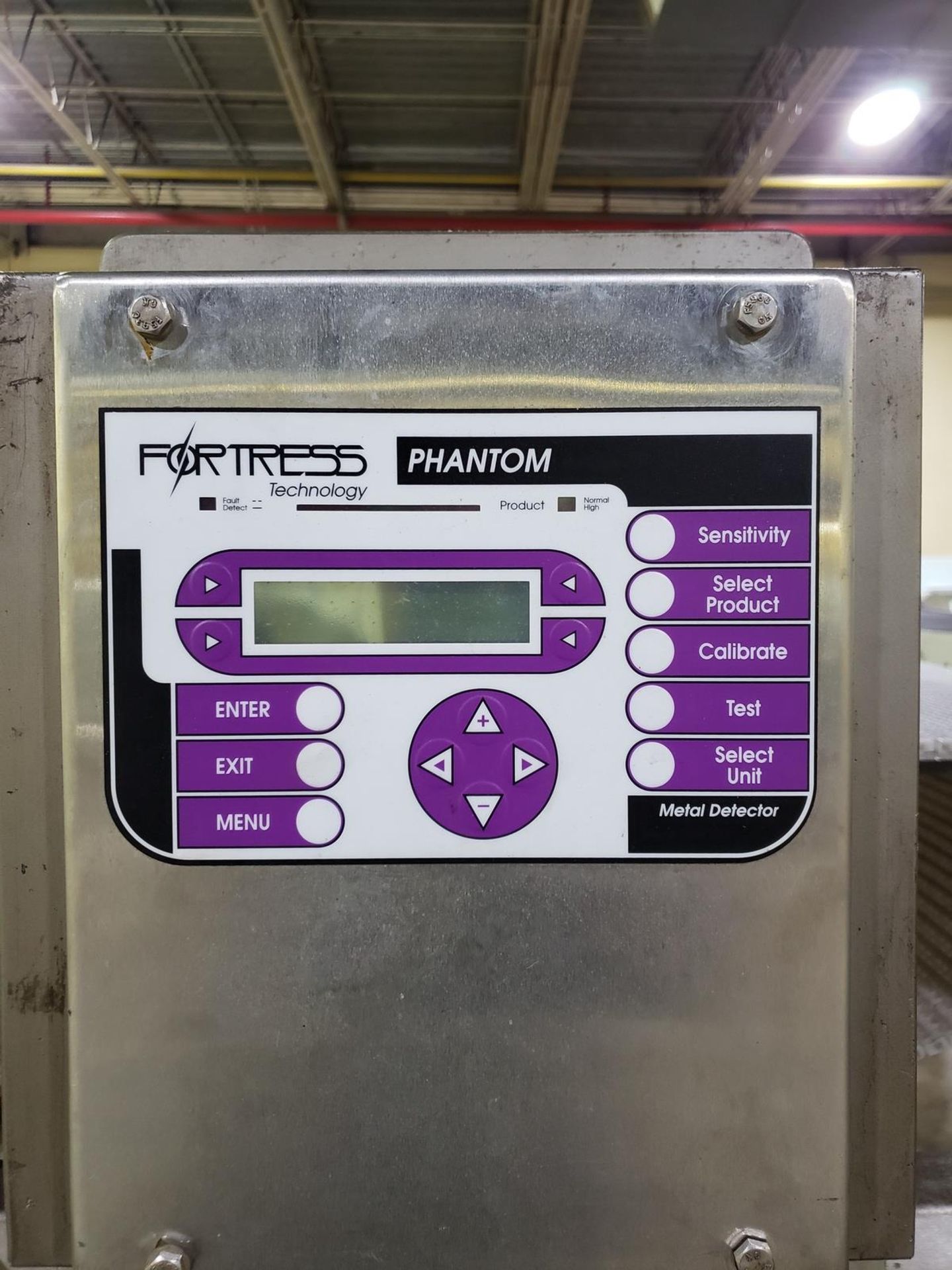 Fortress Phantom Metal Detector Conveyor, 5" X 26" Aperature, 4" Above Conveyor | Rig Fee $300 - Image 2 of 2