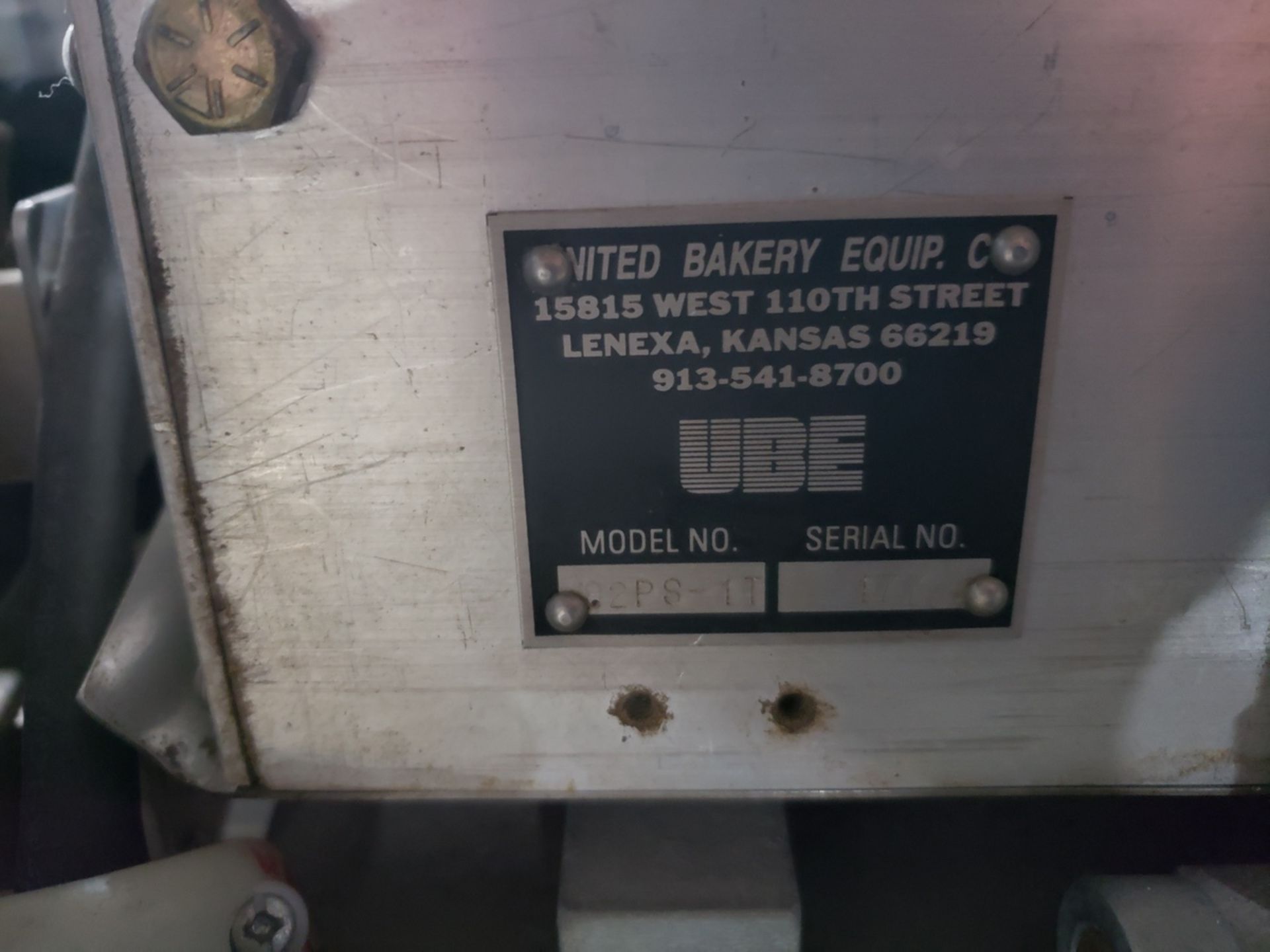 Lot of (2) United Bakery Equip. Bag Sealers, M# 92PS-1T, S/N 177, M# 92PS-1S, S/N 2 | Rig Fee $100 - Image 2 of 3