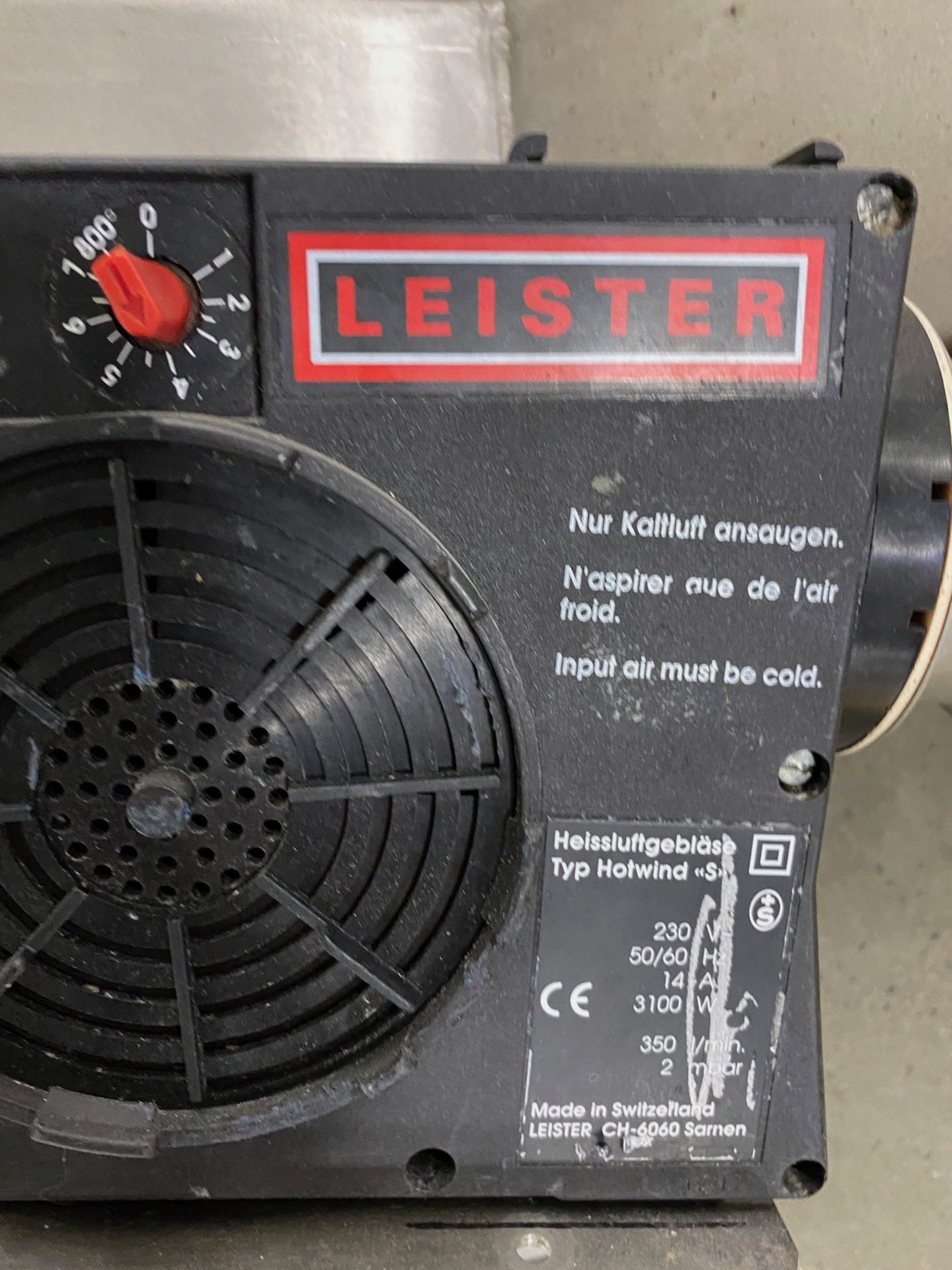 2012 Axon Lesiter Power Dist Heated Blower, T-120608, Adjustable Height (Tagged As | Rig Fee $150 - Image 6 of 6