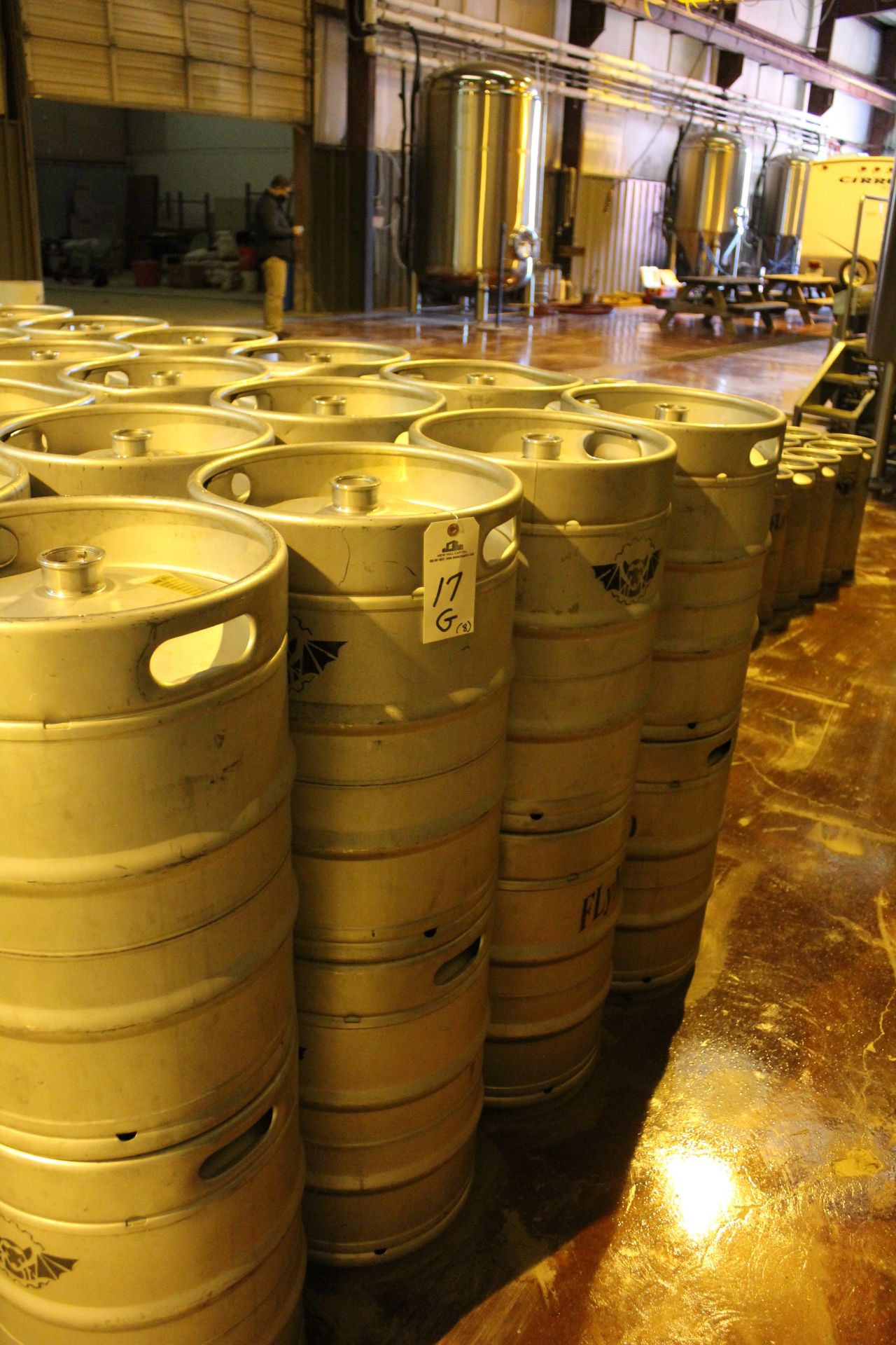 Lot of (8) Half Barrel Kegs | Rig Fee $100 Packaged