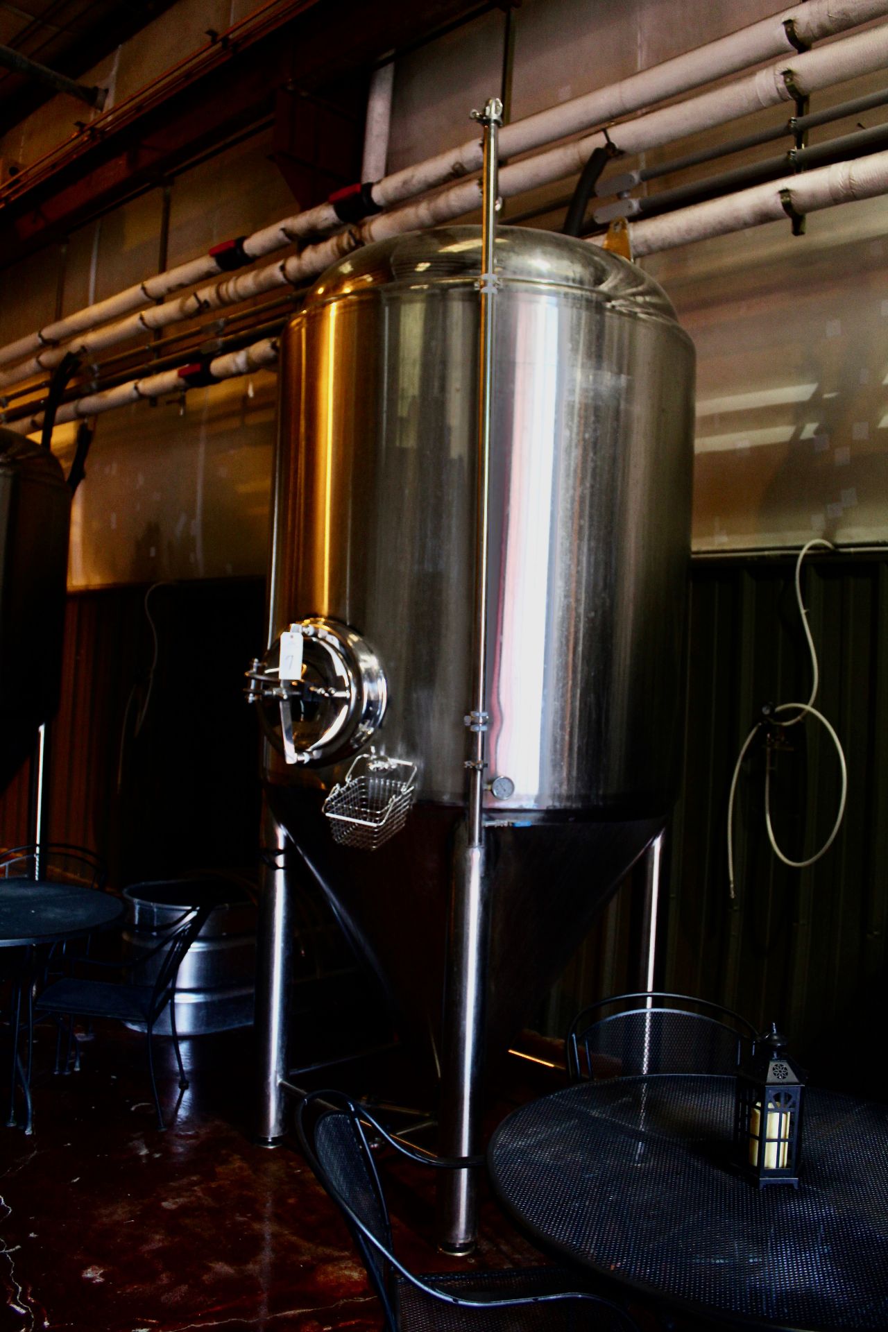 2013 Specific Mechanical 20 BBL Fermenter, Glycol Jacketed, Approx 5' - Subj to Bulk | Rig Fee $700