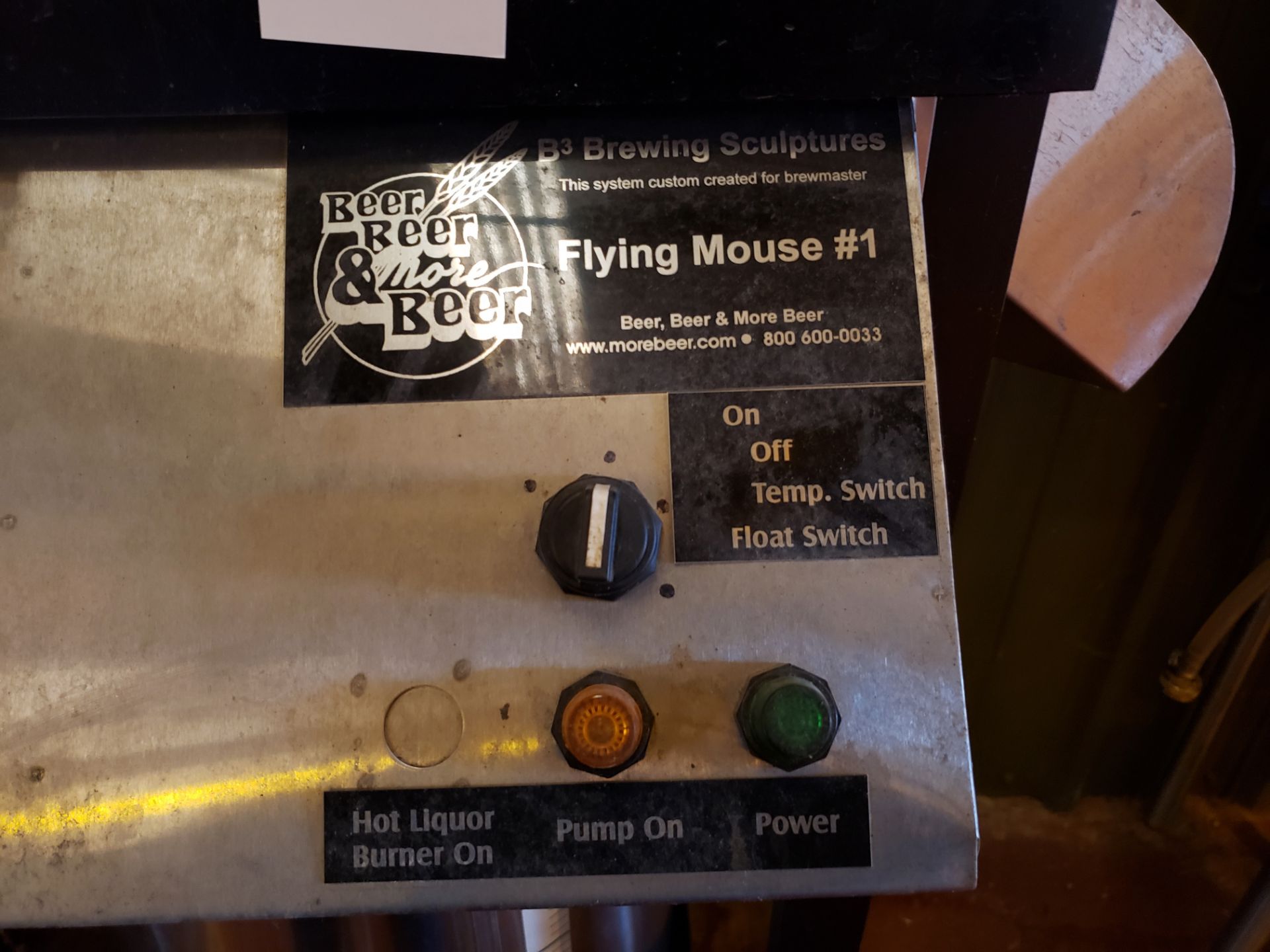 More Beer Custom Mini Brewhouse, Flying Mouse #1 - Subj to Bulk | Rig Fee $250 - Image 2 of 6