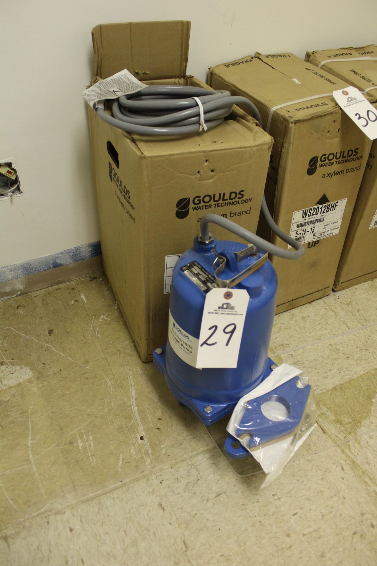 Goulds 2 HP Sump Pump, M# WS2012BHF | Rig Fee $25