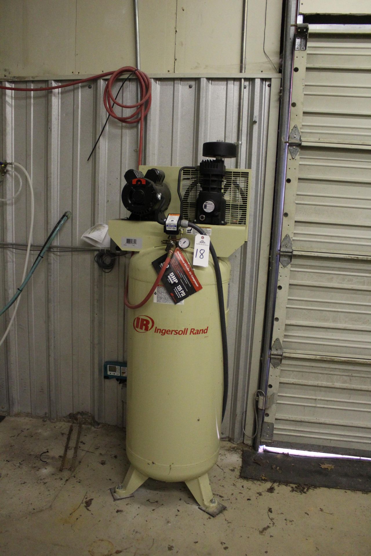 Ingersoll Rand 5 HP, 60 Gallon Air Compressor | Rig Fee $200