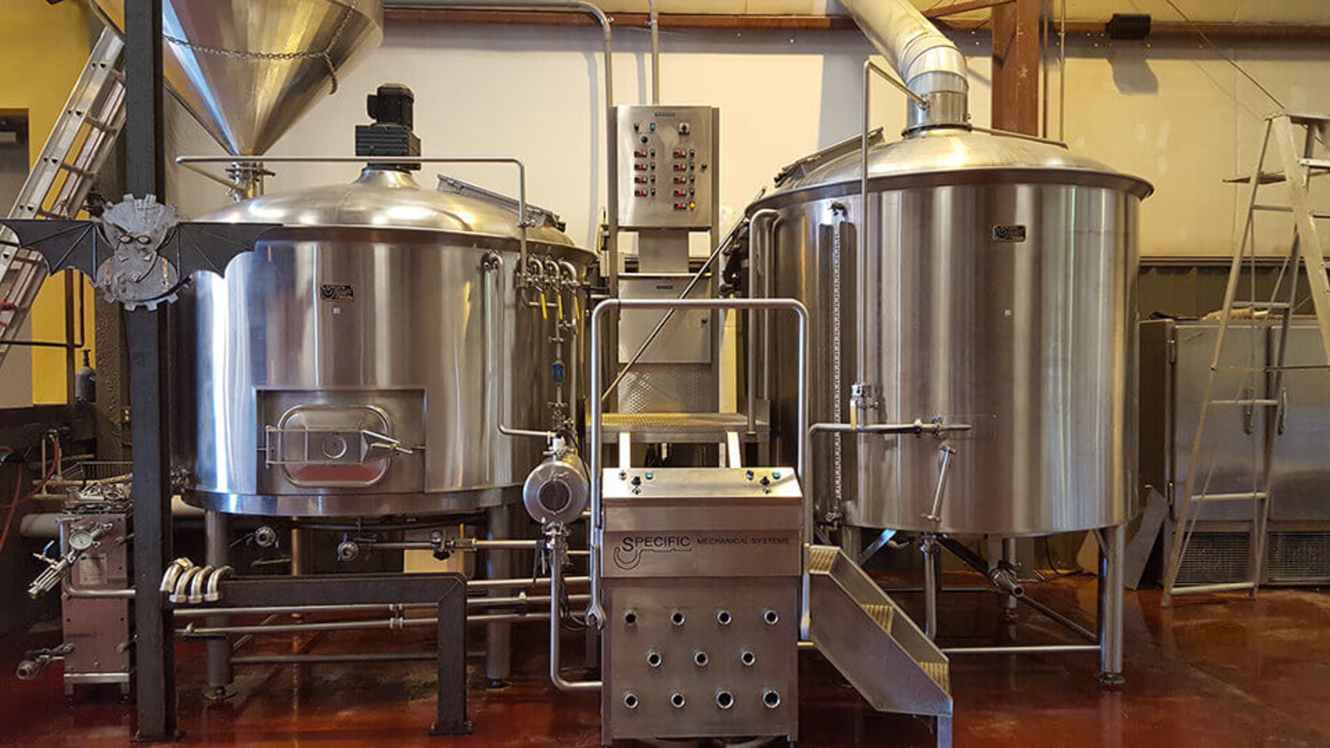 2013 Specific Mechanical 20 BBL 2-Vessel Brewhouse, Mash Lauter Tun, - Subj to Bulk | Rig Fee $3500 - Image 2 of 23