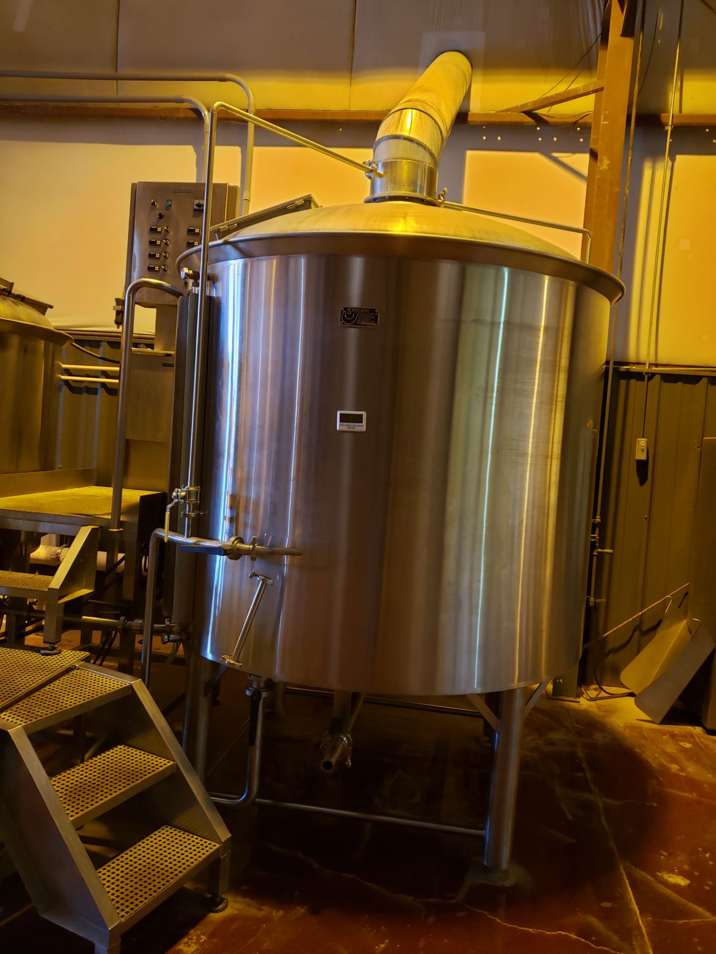 2013 Specific Mechanical 20 BBL 2-Vessel Brewhouse, Mash Lauter Tun, - Subj to Bulk | Rig Fee $3500 - Image 10 of 23