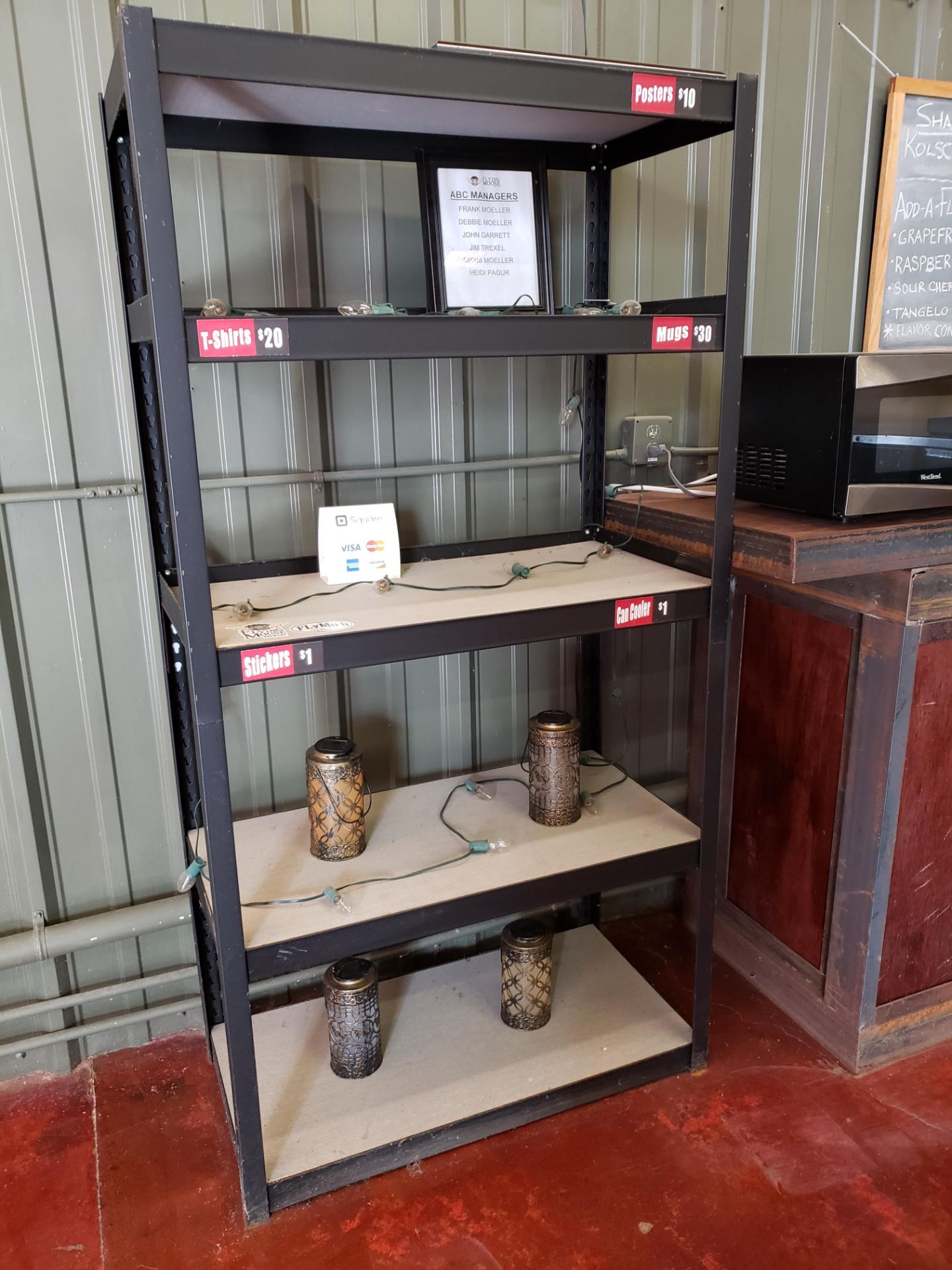 Lot of (2) Steel Shelving Units | Rig Fee $25 - Image 2 of 2