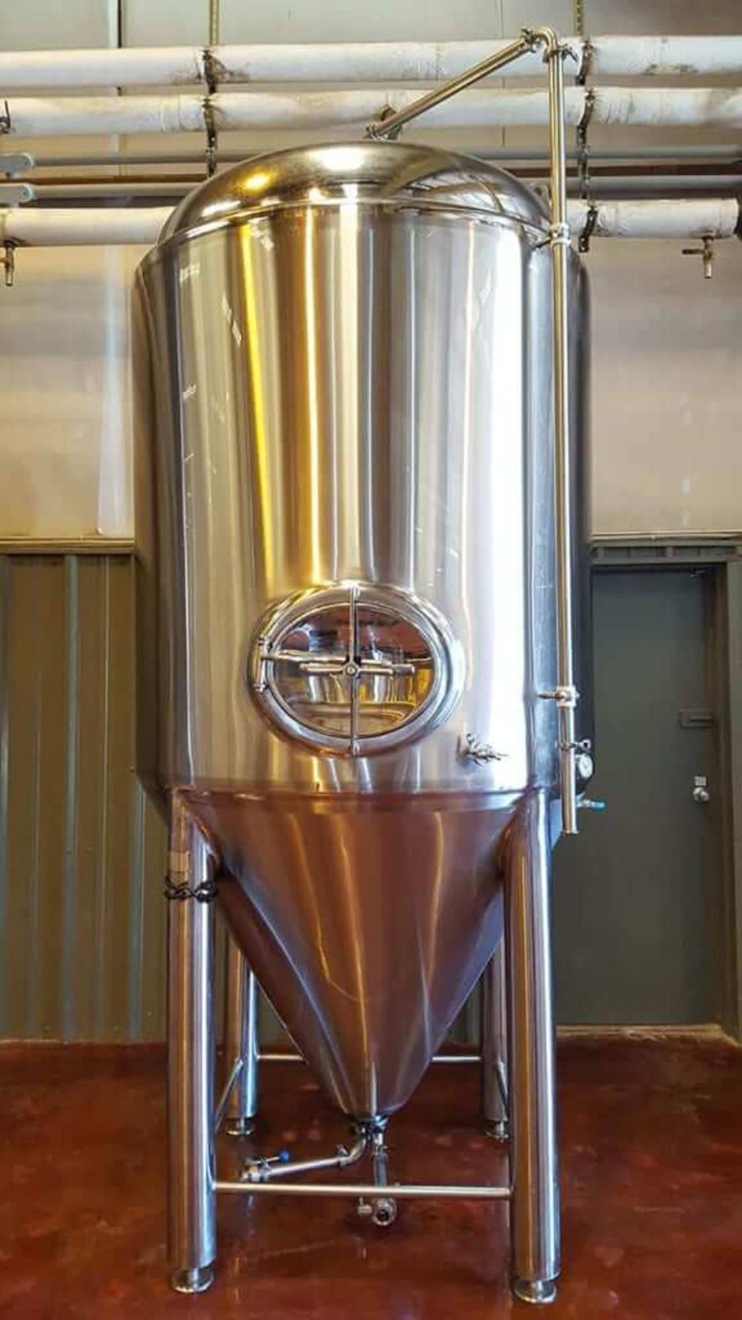 2013 Specific Mechanical 20 BBL Fermenter, Glycol Jacketed, Approx 5' - Subj to Bulk | Rig Fee $700 - Image 4 of 4