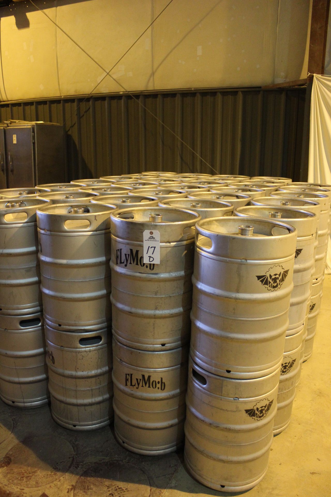 Lot of (10) Half Barrel Kegs | Rig Fee $100 Packaged