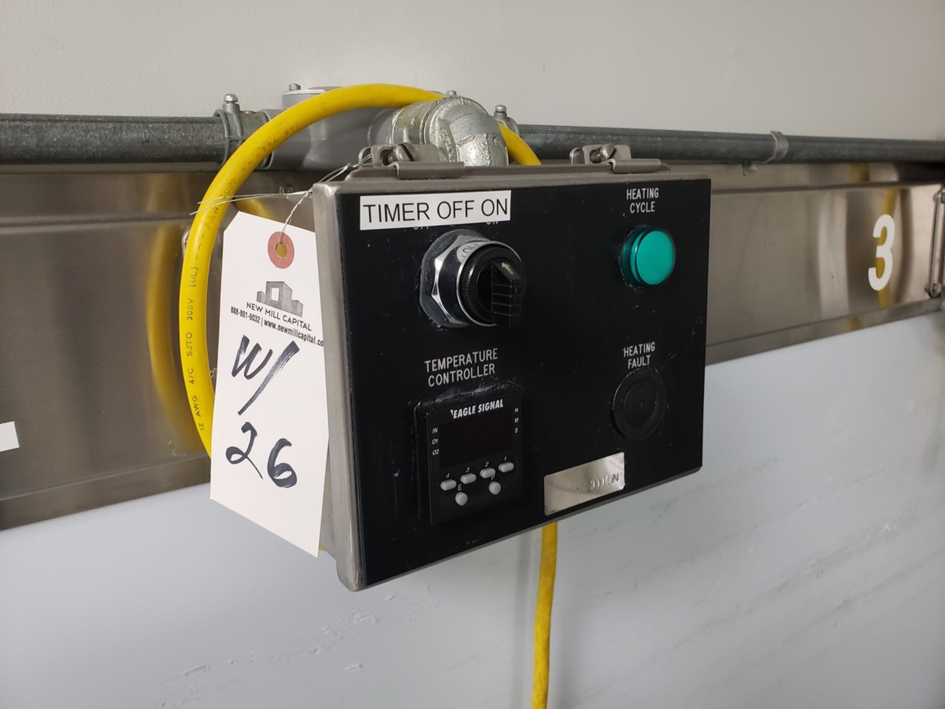 (3) SELF CONTAINED ELECTRIC JACKET HEATER AND CONTROL | Reqd Rig Fee: $100 - Image 2 of 4