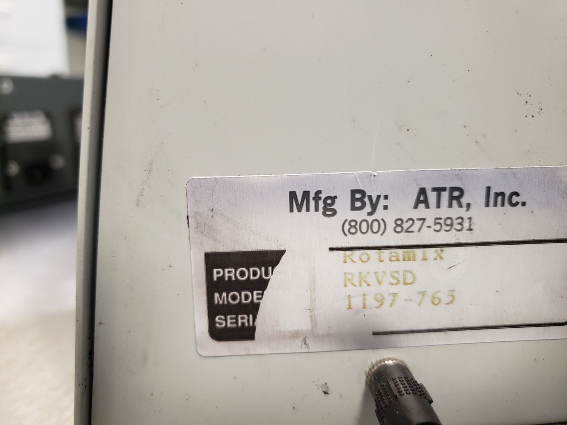 ATR ROTAMIX MODEL RKVSD, S/N: 1197-765 | Reqd Rig Fee: $25 or HC - Image 2 of 2