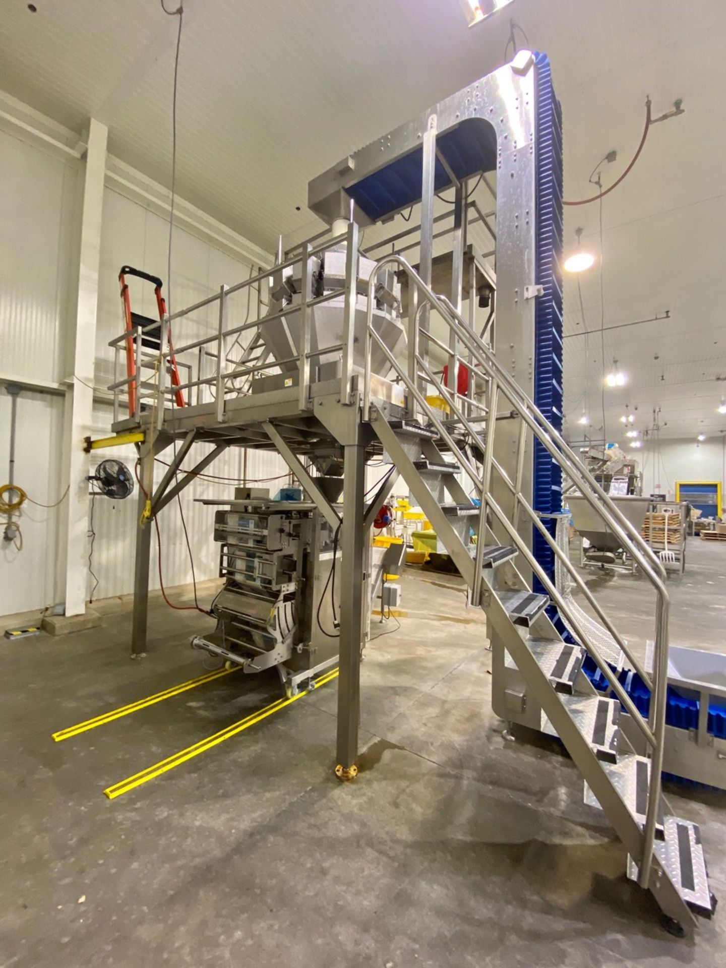 2019 BPI VFFS, 14-Head Scale, Z-Frame Flighted Conveyor, Takeaway, All SS Wash | Reqd Rig Fee: $5000 - Image 2 of 4