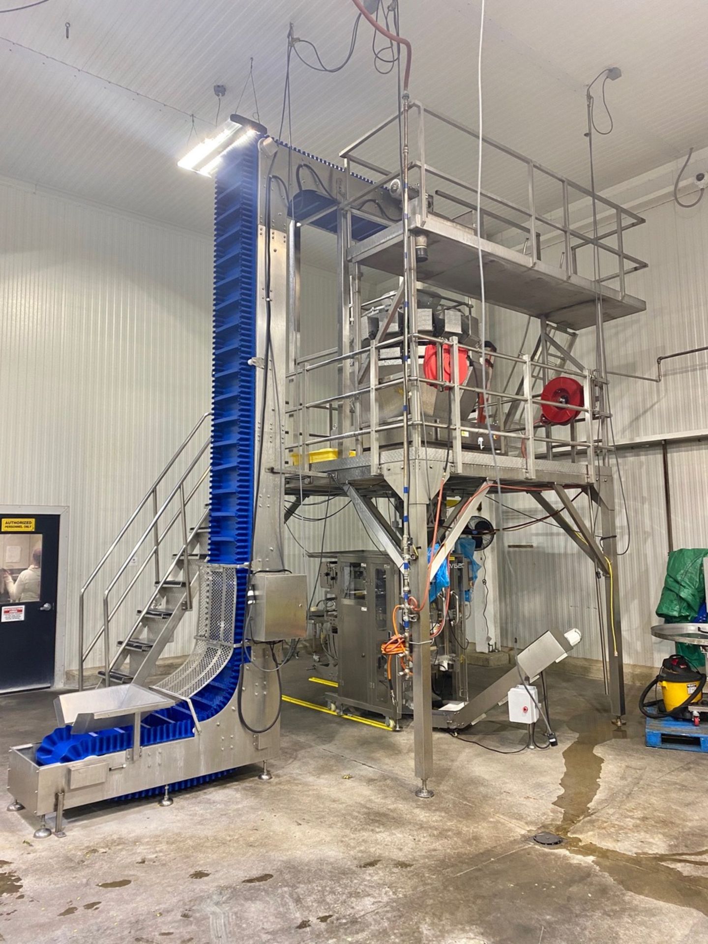 2019 BPI VFFS, 14-Head Scale, Z-Frame Flighted Conveyor, Takeaway, All SS Wash | Reqd Rig Fee: $5000