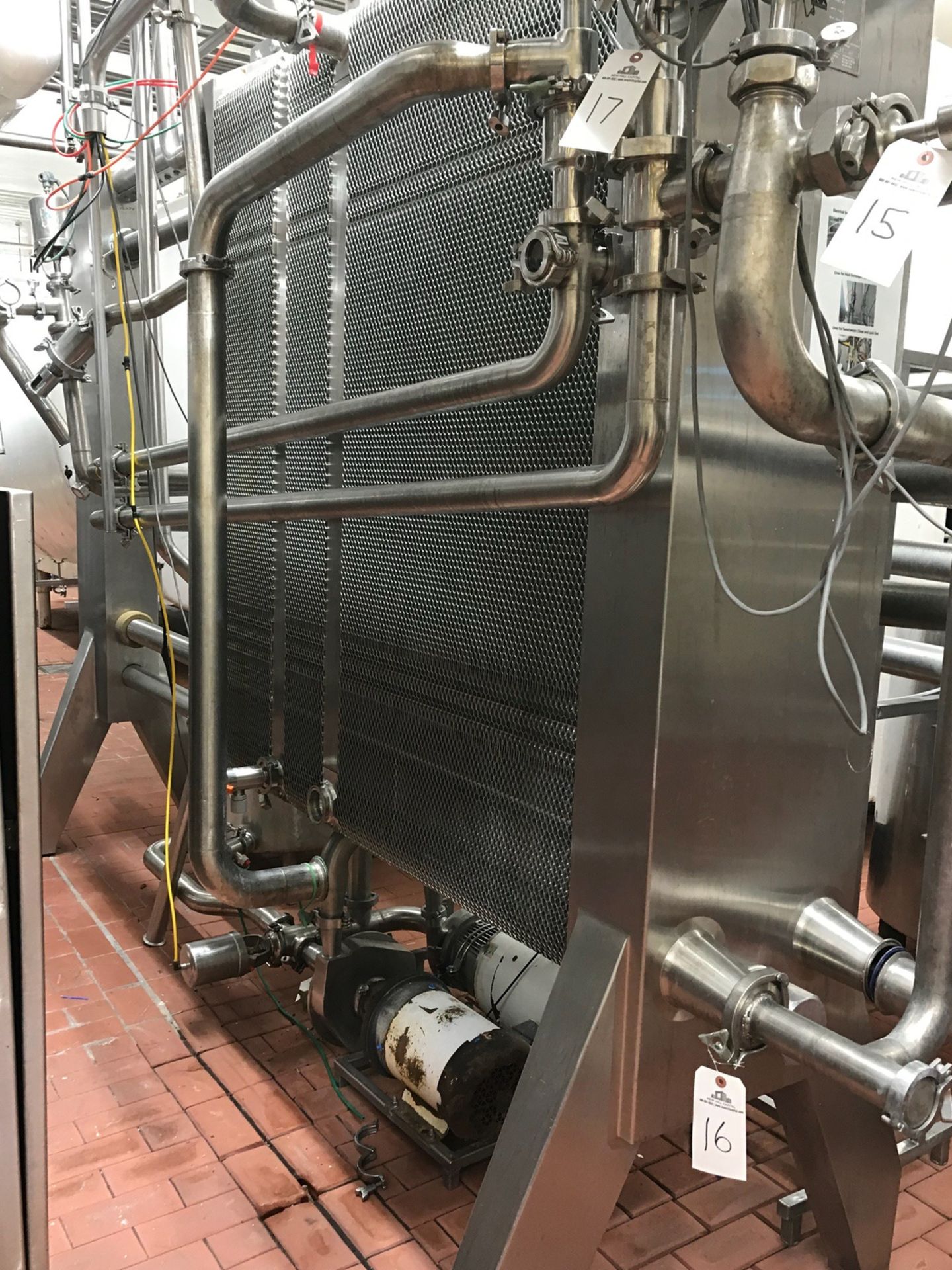 APV MODEL AR51 PLATE AND FRAME HEAT EXCHANGER, S/N: 07313 - Subj to Bulk | Rig Fee $1800