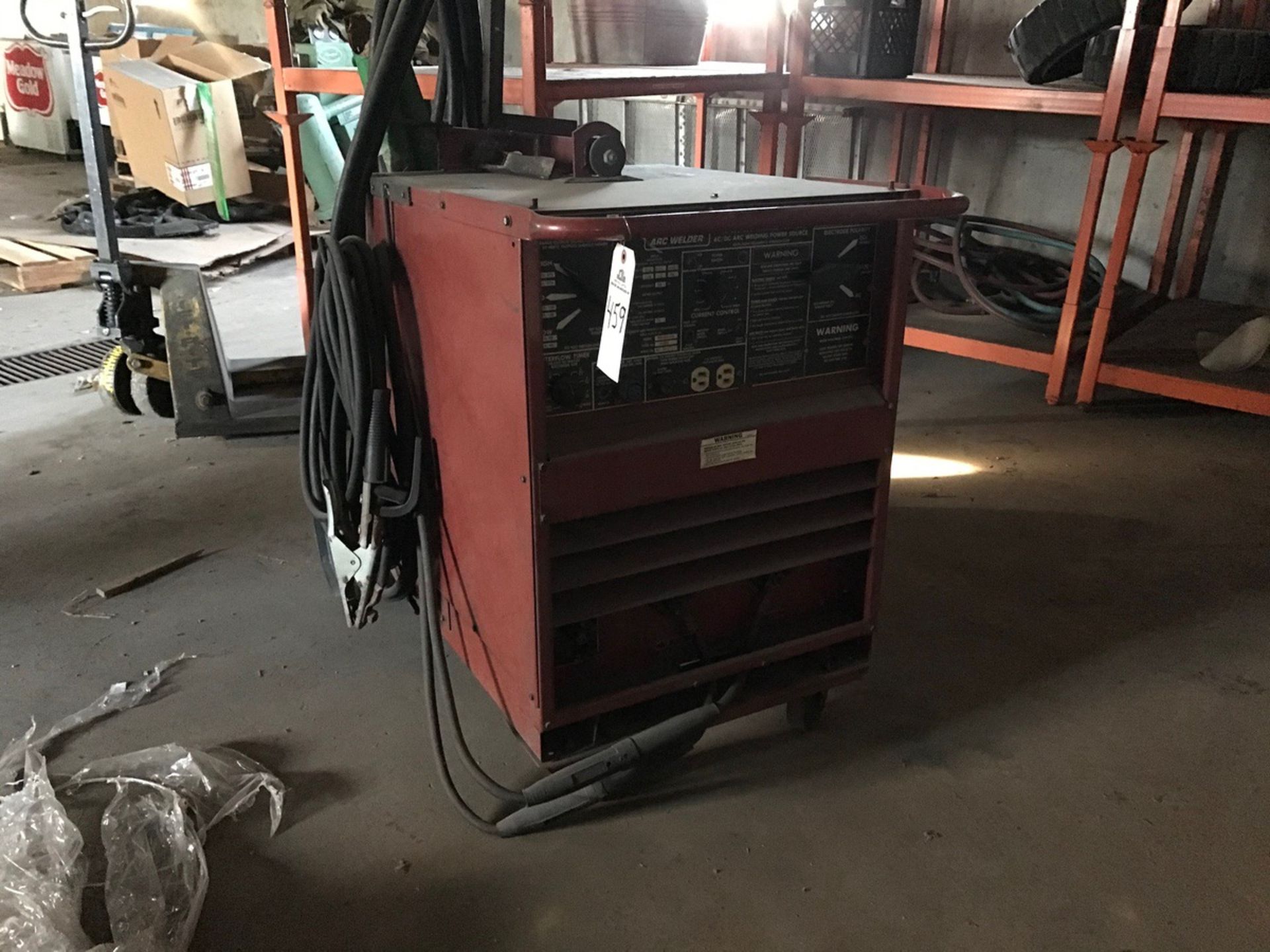 LINCOLN WELDER, STANDS, PALLET JACK, TIRES, NEW RIMS, DISPLAY FREEZERS, AIR COMPRESS | Rig Fee $600 - Image 2 of 8