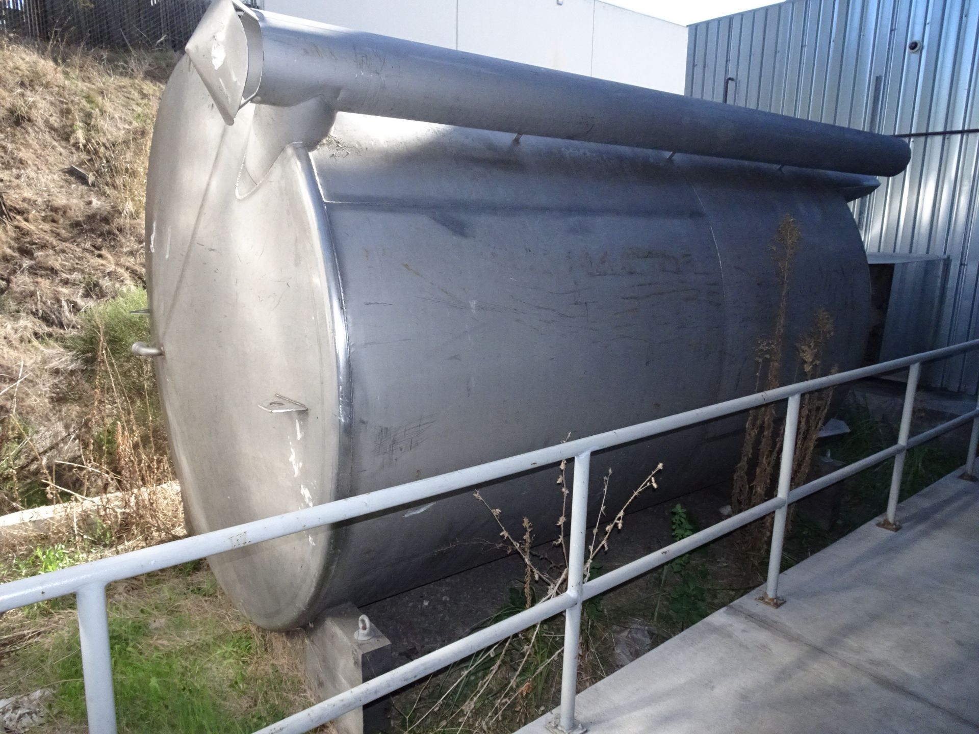 5000 Gallon Hot Water Storage Tank, Stainless Steel Single Wall Storage Tank For Ho - Contact Rigger