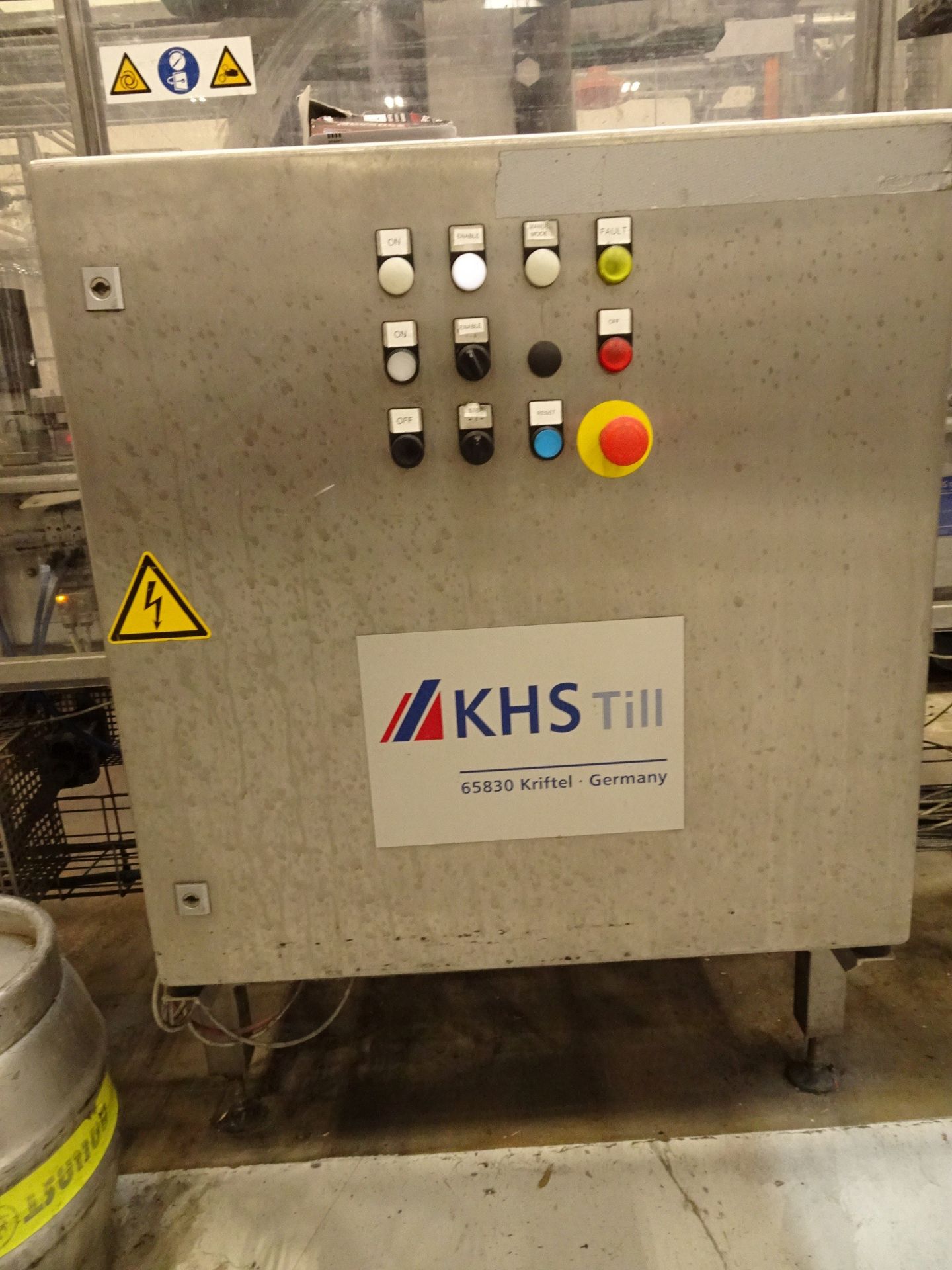 2006 KHS Keg Line For 5 & 15 Gallon Kegs, Complete Twin 8-Station Filling Line Rate - Contact Rigger - Image 40 of 83