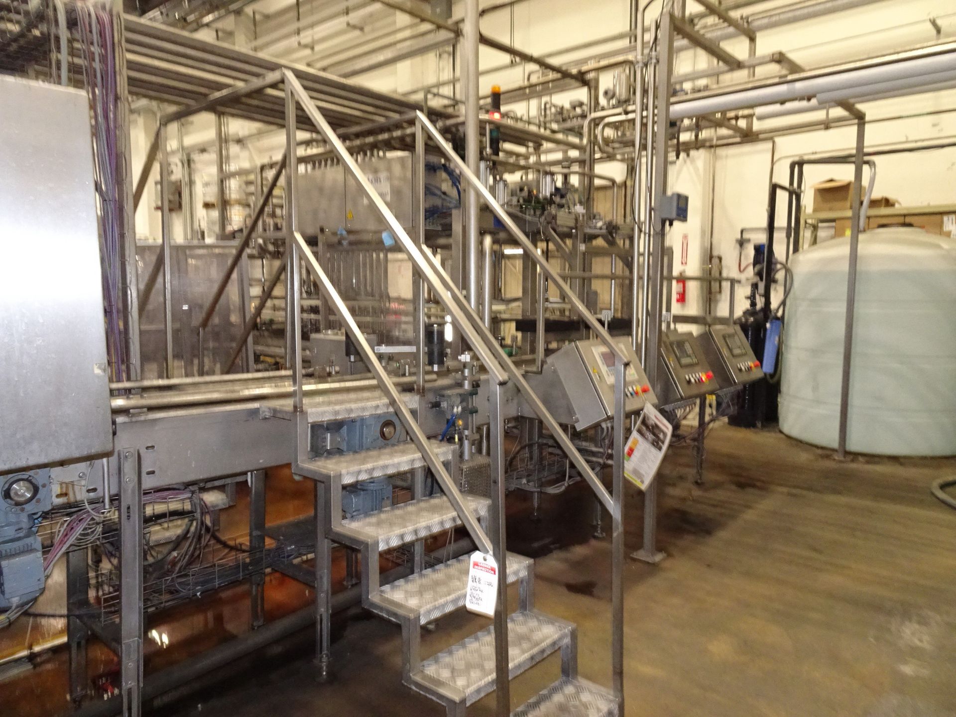 2006 KHS Keg Line For 5 & 15 Gallon Kegs, Complete Twin 8-Station Filling Line Rate - Contact Rigger - Image 22 of 83