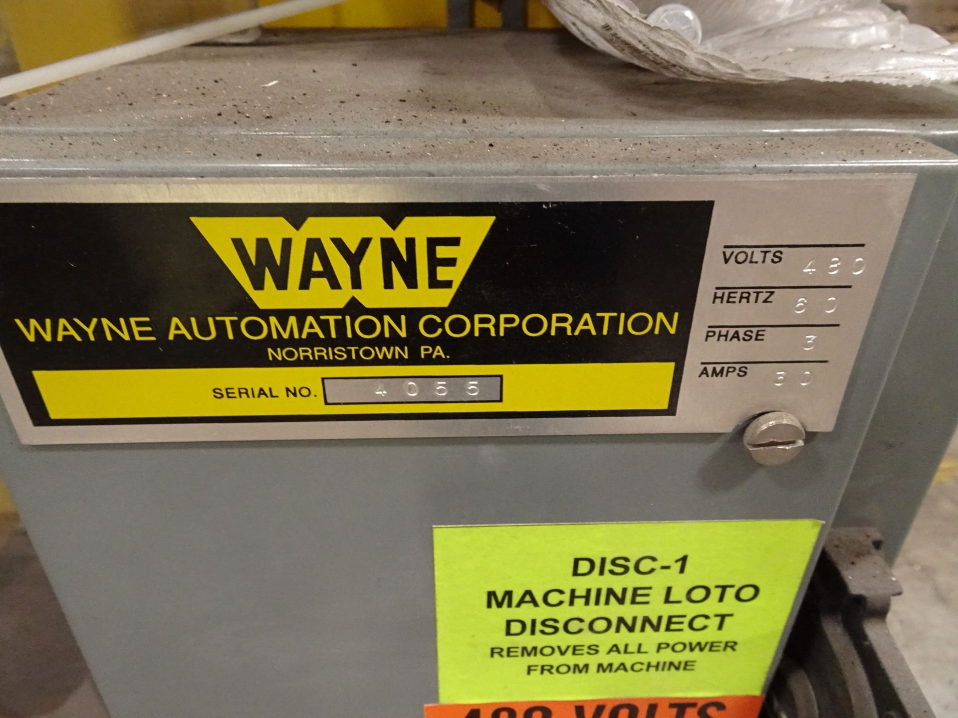 2016 Wayne Case Sealer, Never Installed, High Speed Glue Case Sealer With Rotating - Contact Rigger - Image 17 of 23