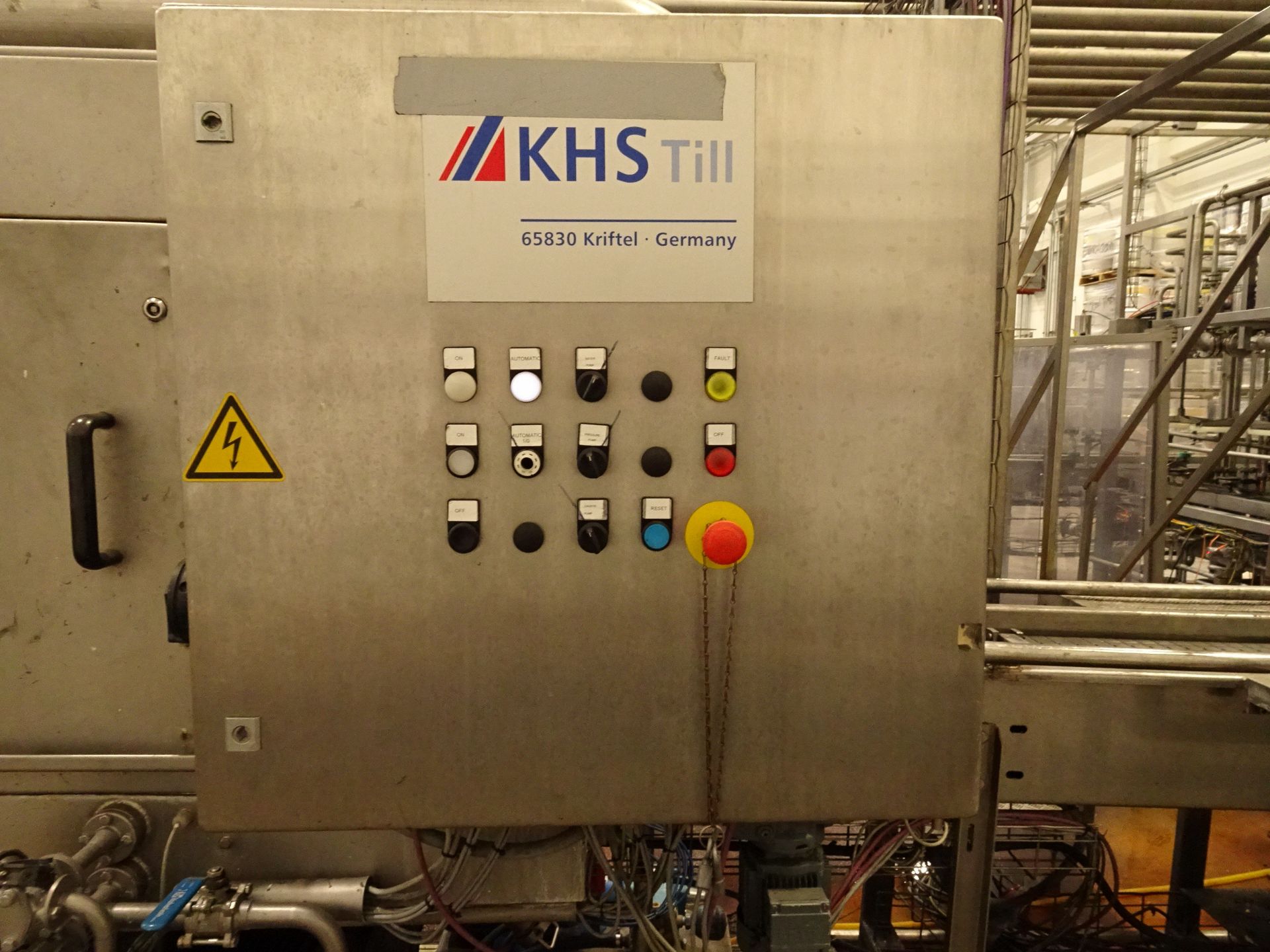 2006 KHS Keg Line For 5 & 15 Gallon Kegs, Complete Twin 8-Station Filling Line Rate - Contact Rigger - Image 17 of 83