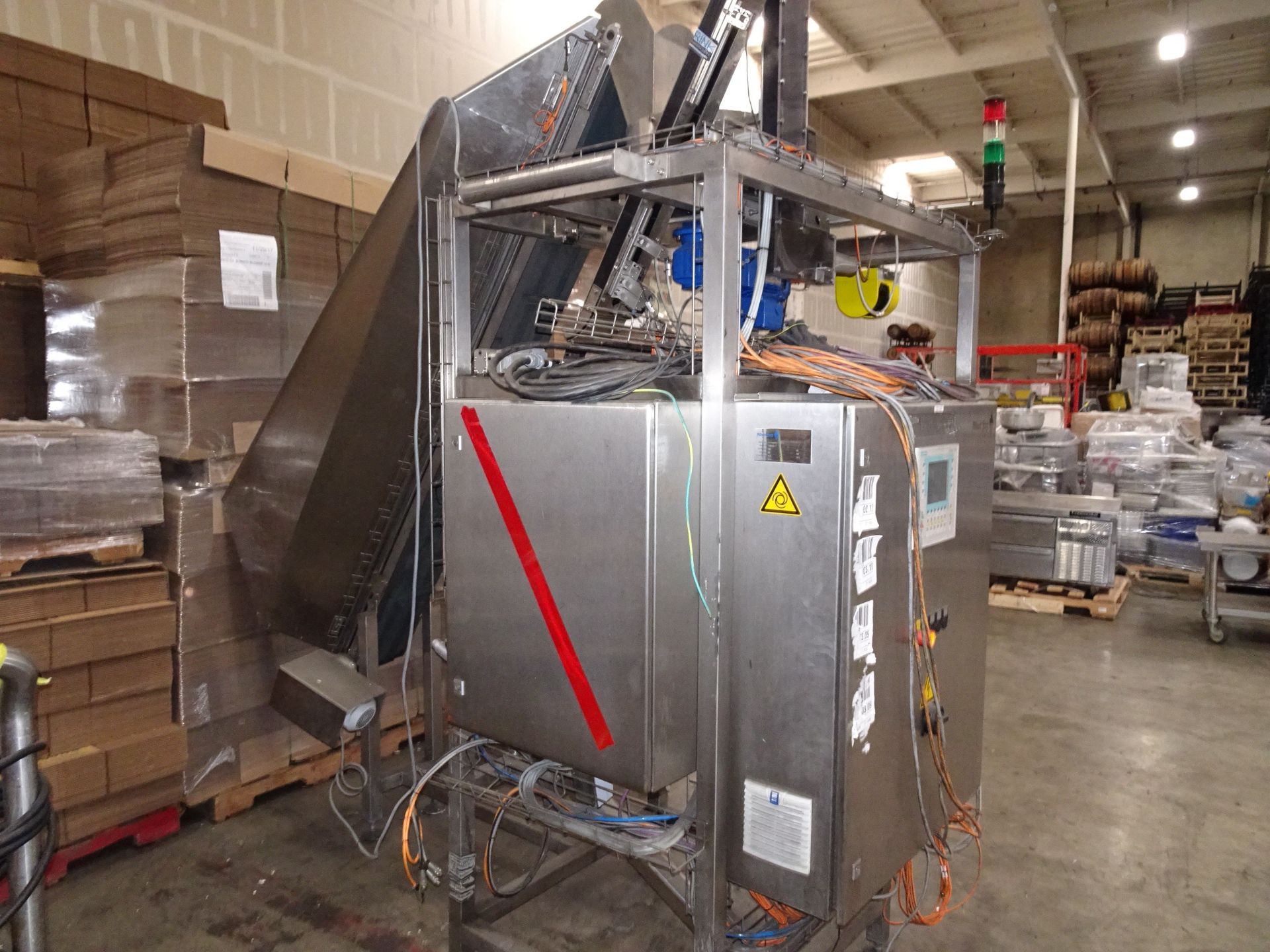 2013 Albert Frey Keg Capper, Elevator and Sorter, Self Contained, Siemens Simatic P - Contact Rigger - Image 4 of 14