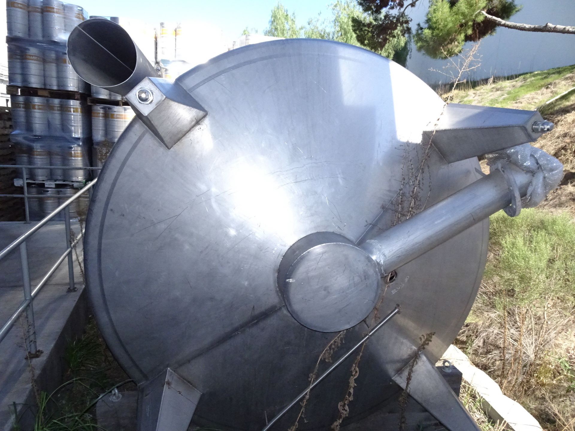 5000 Gallon Hot Water Storage Tank, Stainless Steel Single Wall Storage Tank For Ho - Contact Rigger - Image 3 of 21