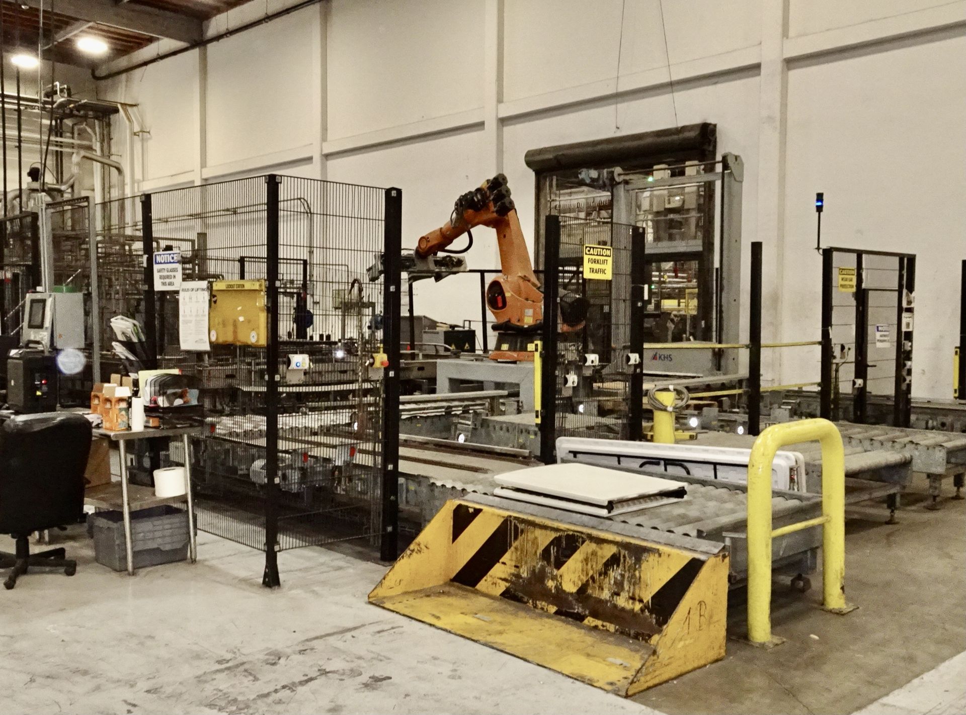 2006 Kuka/KHS Robot Palletizing Cell For Kegs, Palletizing Cell Setup For Destackin - Contact Rigger - Image 2 of 70