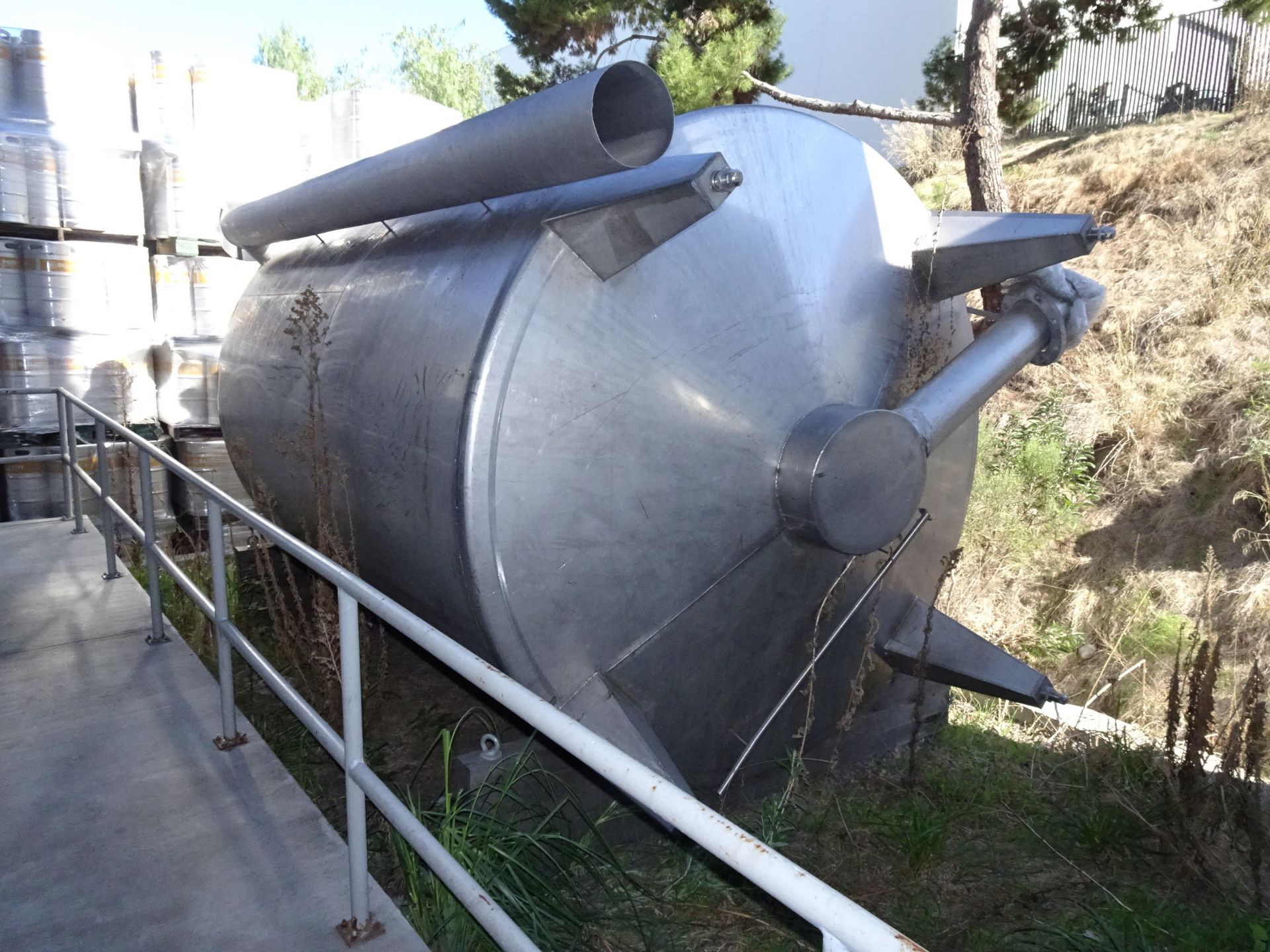 5000 Gallon Hot Water Storage Tank, Stainless Steel Single Wall Storage Tank For Ho - Contact Rigger - Image 2 of 21