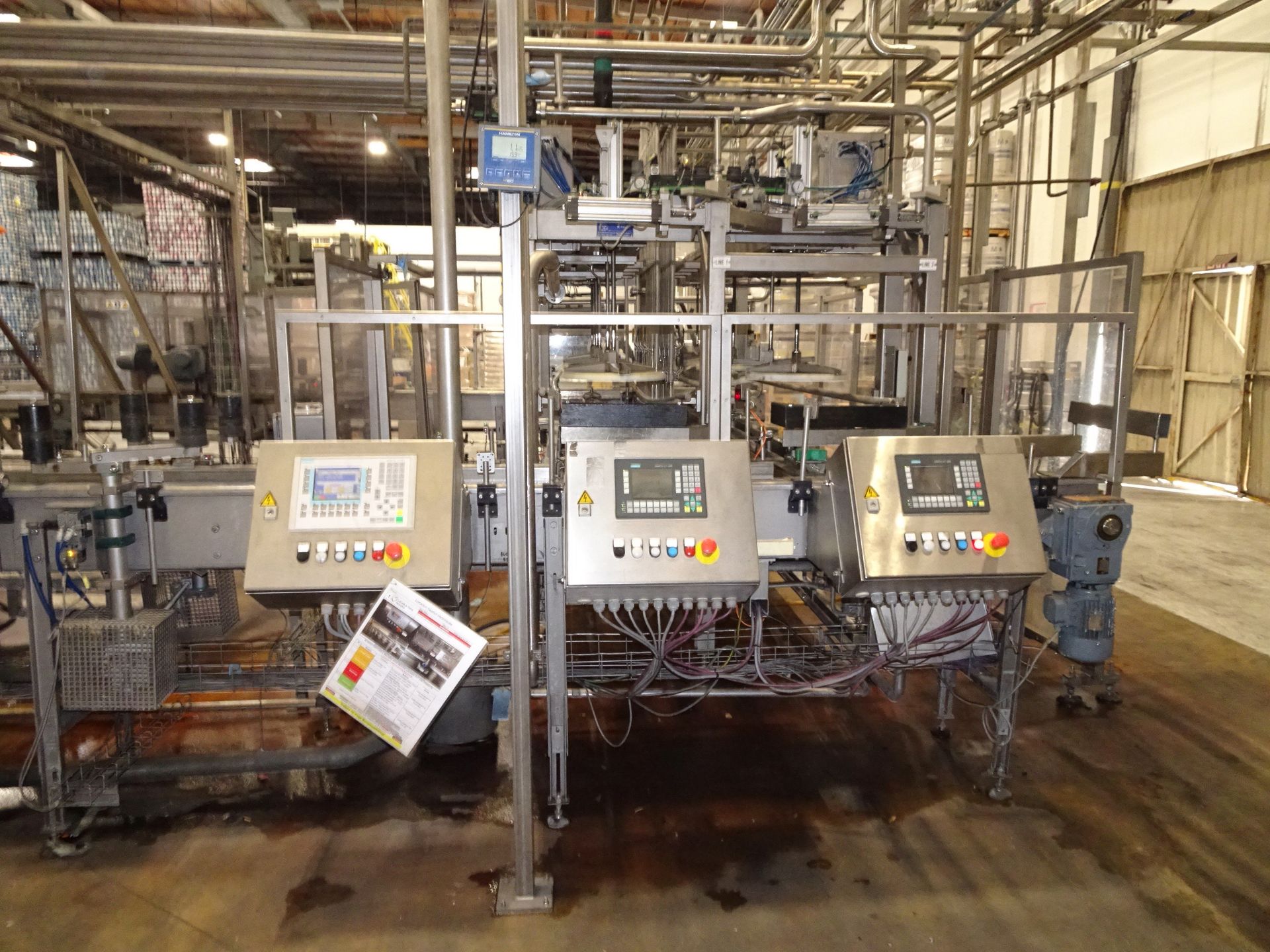 2006 KHS Keg Line For 5 & 15 Gallon Kegs, Complete Twin 8-Station Filling Line Rate - Contact Rigger - Image 23 of 83
