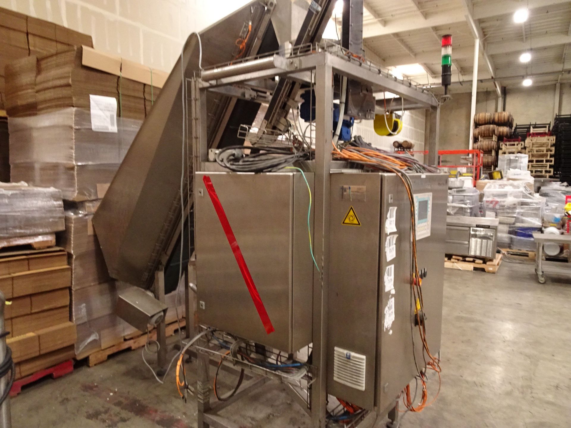 2013 Albert Frey Keg Capper, Elevator and Sorter, Self Contained, Siemens Simatic P - Contact Rigger - Image 5 of 14