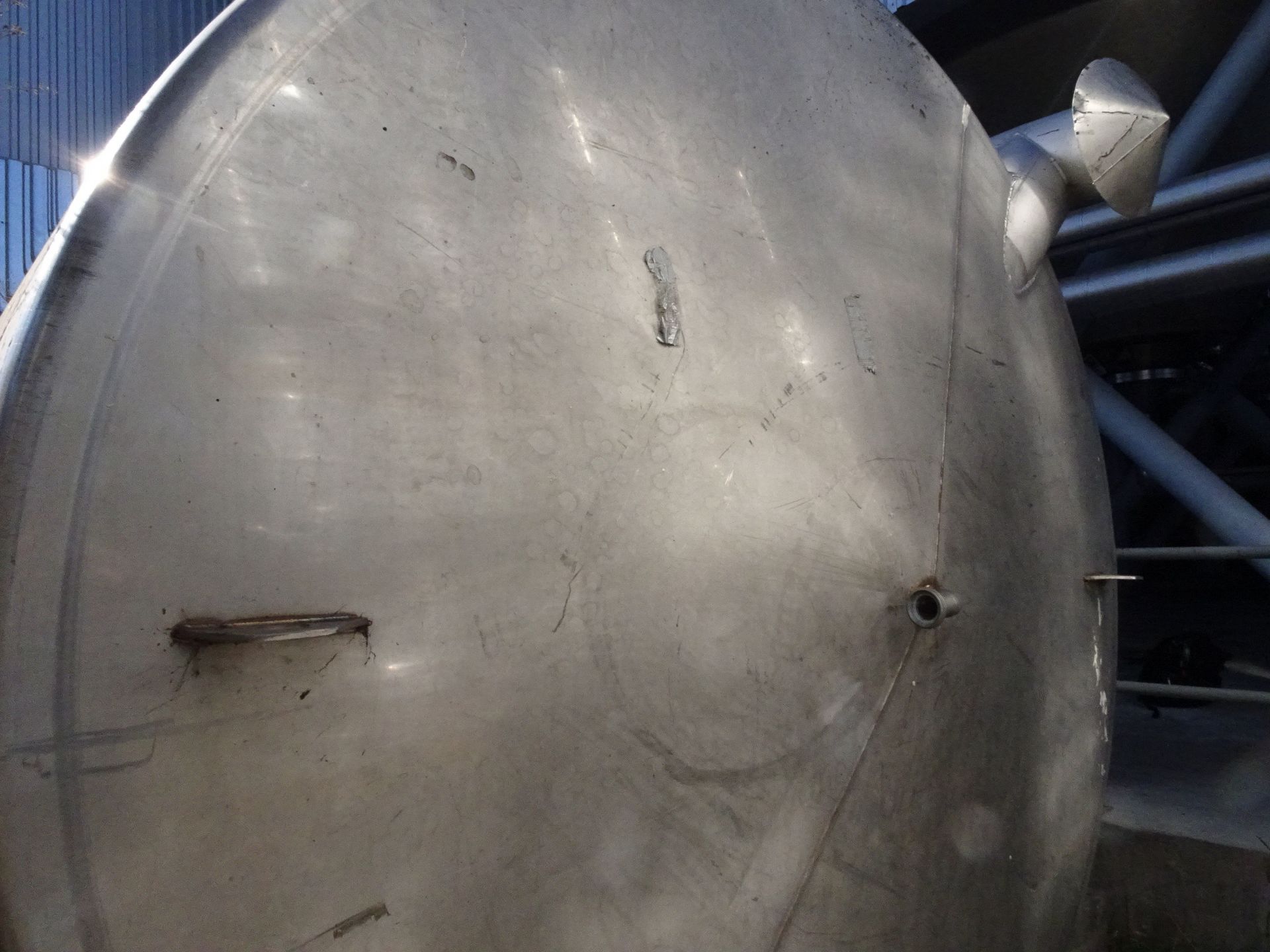 5000 Gallon Hot Water Storage Tank, Stainless Steel Single Wall Storage Tank For Ho - Contact Rigger - Image 7 of 21