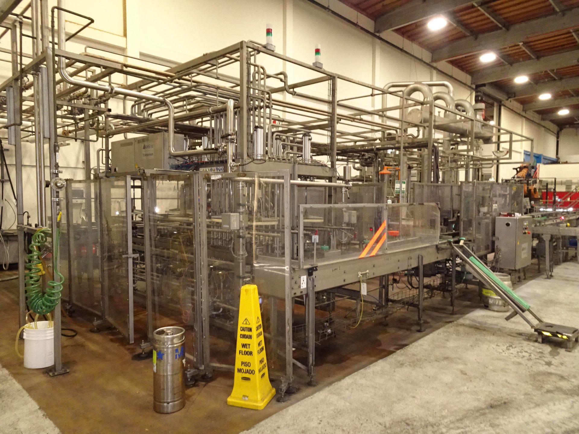 2006 KHS Keg Line For 5 & 15 Gallon Kegs, Complete Twin 8-Station Filling Line Rate - Contact Rigger - Image 2 of 83