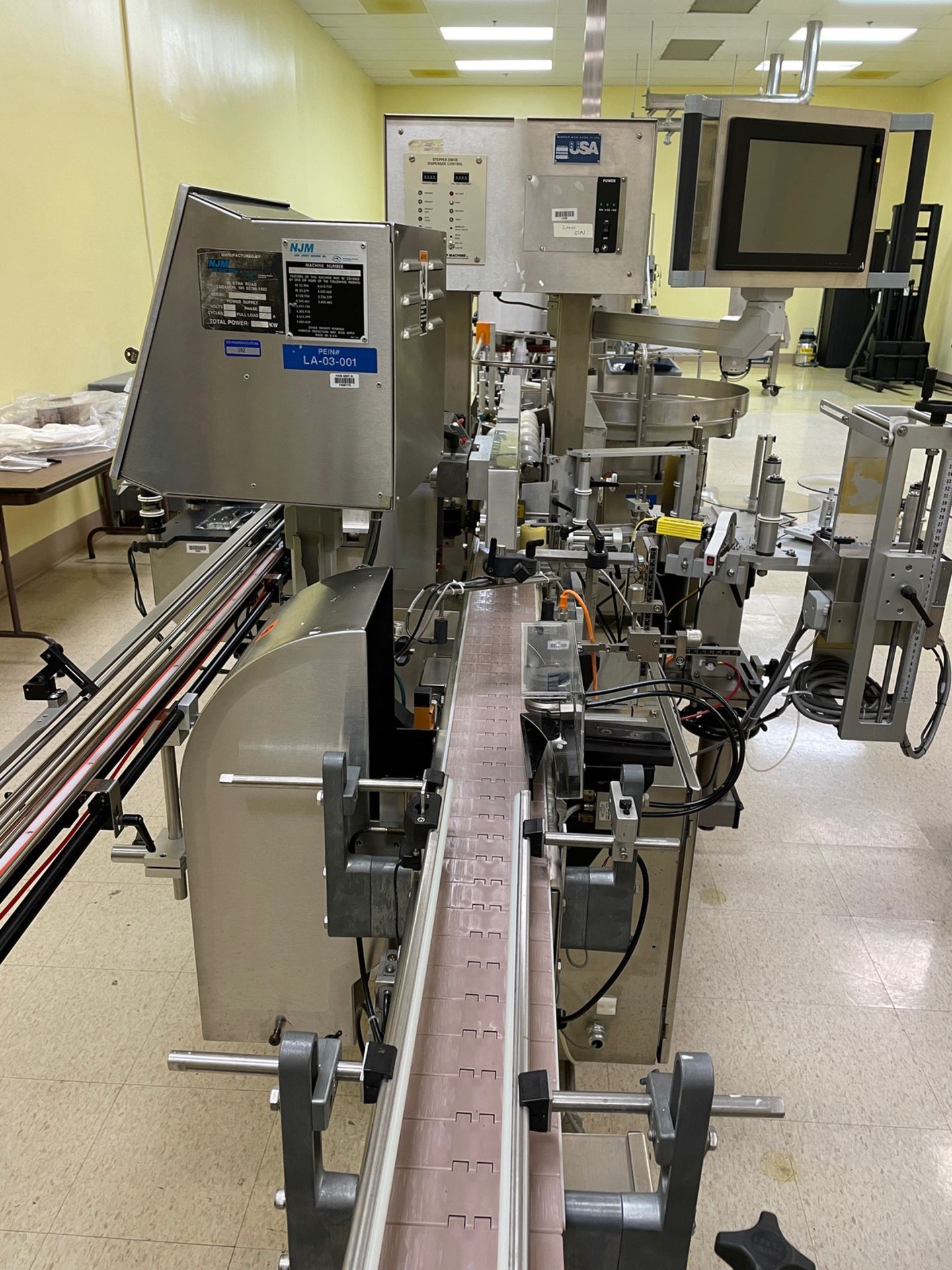 New Jersey NJM Auto-Colt III High Speed Pressure Sensitive Labeler - Subj to Bulk | Rig Fee: $850 - Image 12 of 16