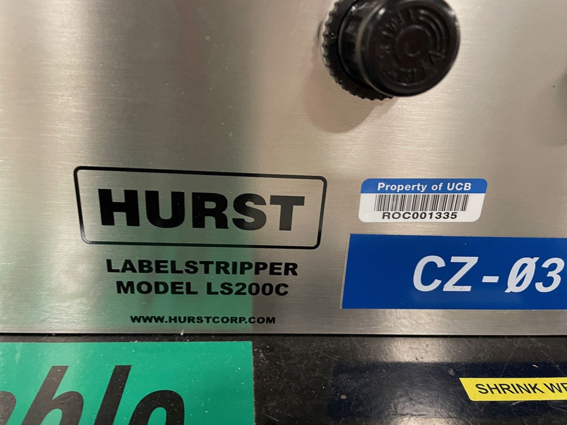 Label Stripper - Hurst LS200C Label Stripper | Rig Fee $50 - Image 3 of 5