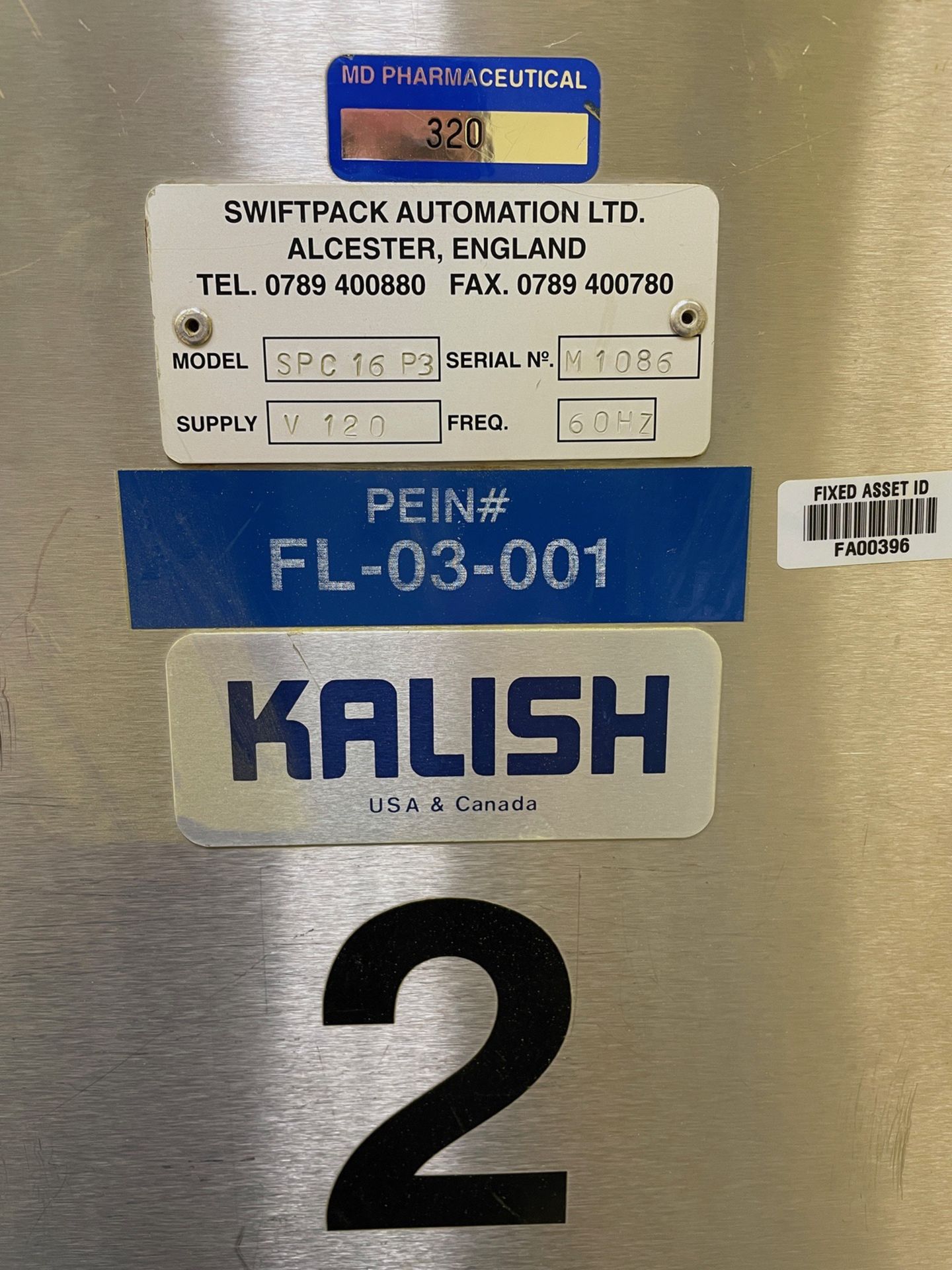 Kalsih Swiftpack Inline Bottle Filler with SS Conveyor, Control - Subj to Bulk | Rig Fee: $1000 - Image 7 of 8